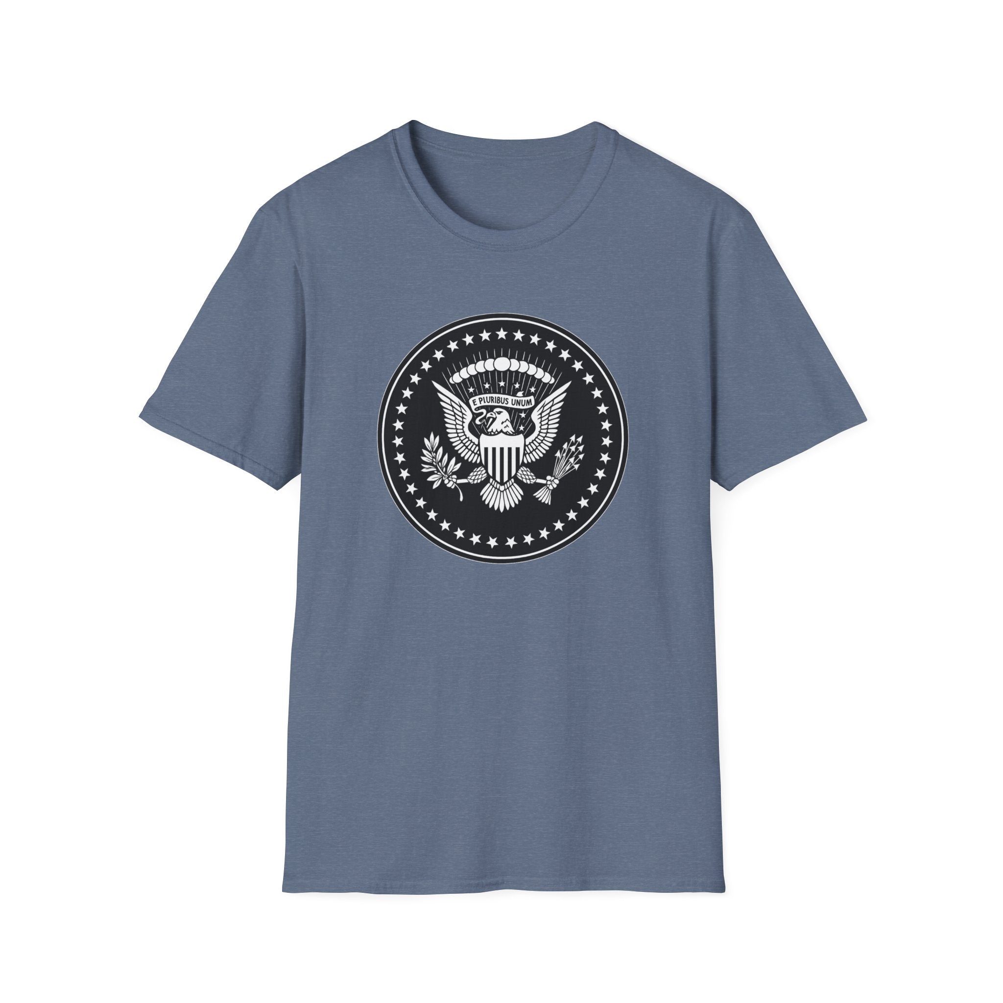 American Eagle Presidential Seal Design Graphic Cotton T-Shirt