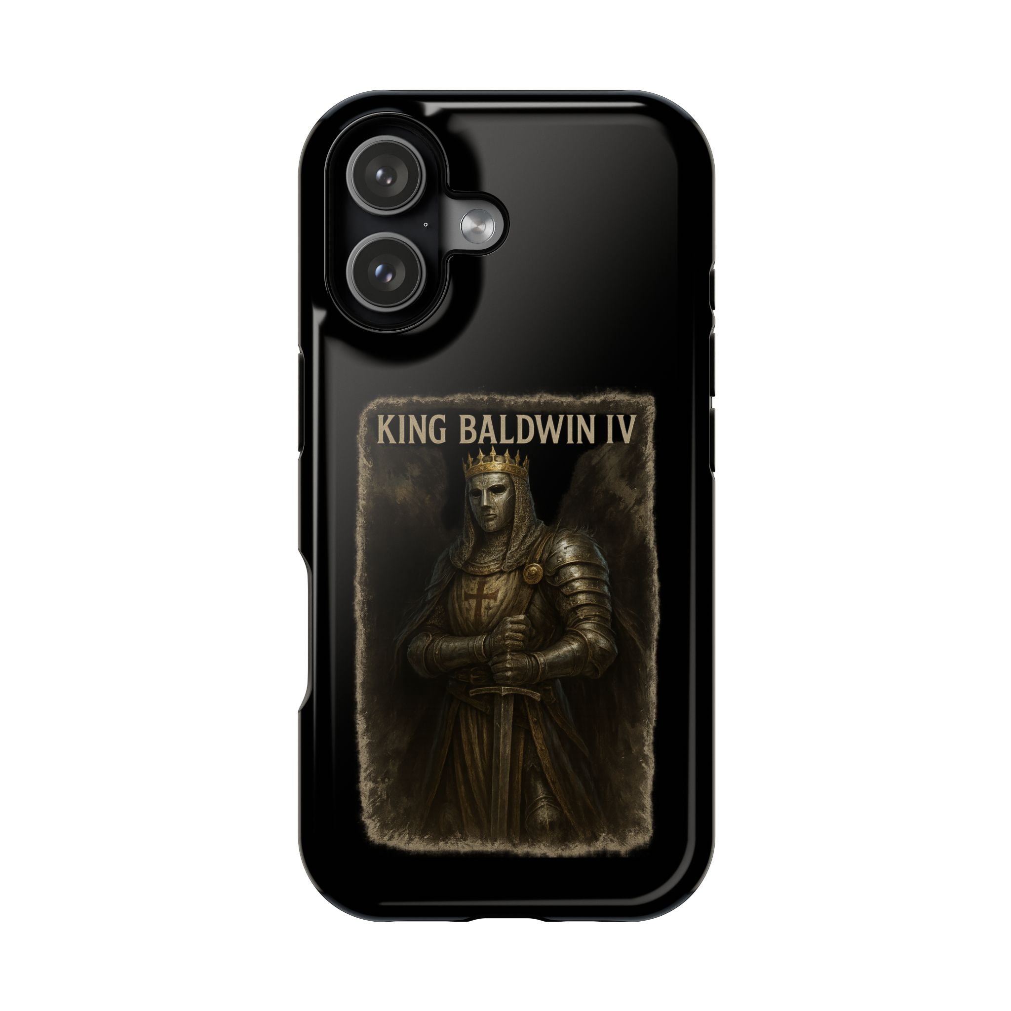 King Baldwin IV Impact-Resistant Magnetic Phone Case