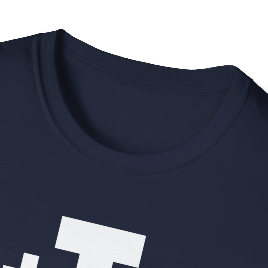 Cross of Jerusalem White Design Softstyle T-Shirt