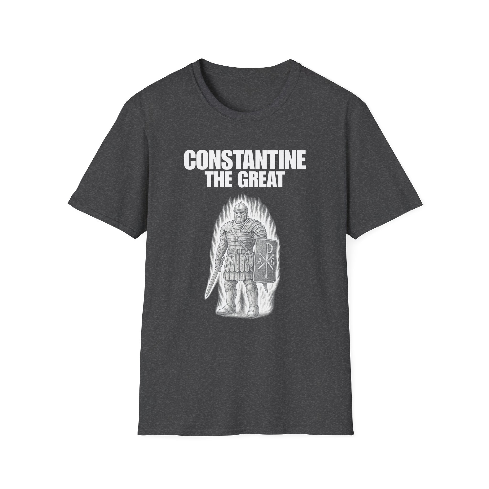 Constantine the Great White Design Unisex Softstyle T-Shirt