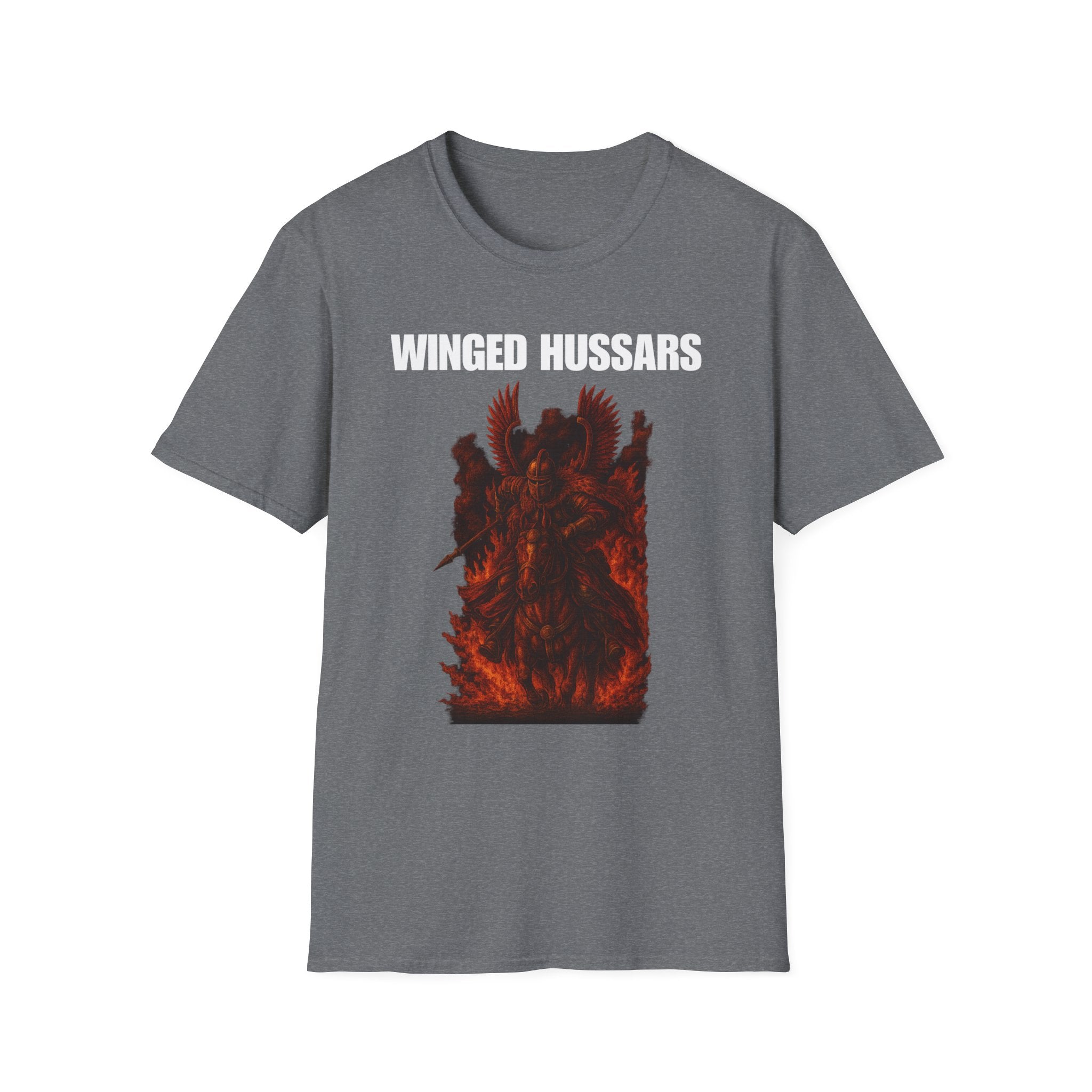 Winged Hussars Fiery Softstyle Cotton Shirt T-Shirt