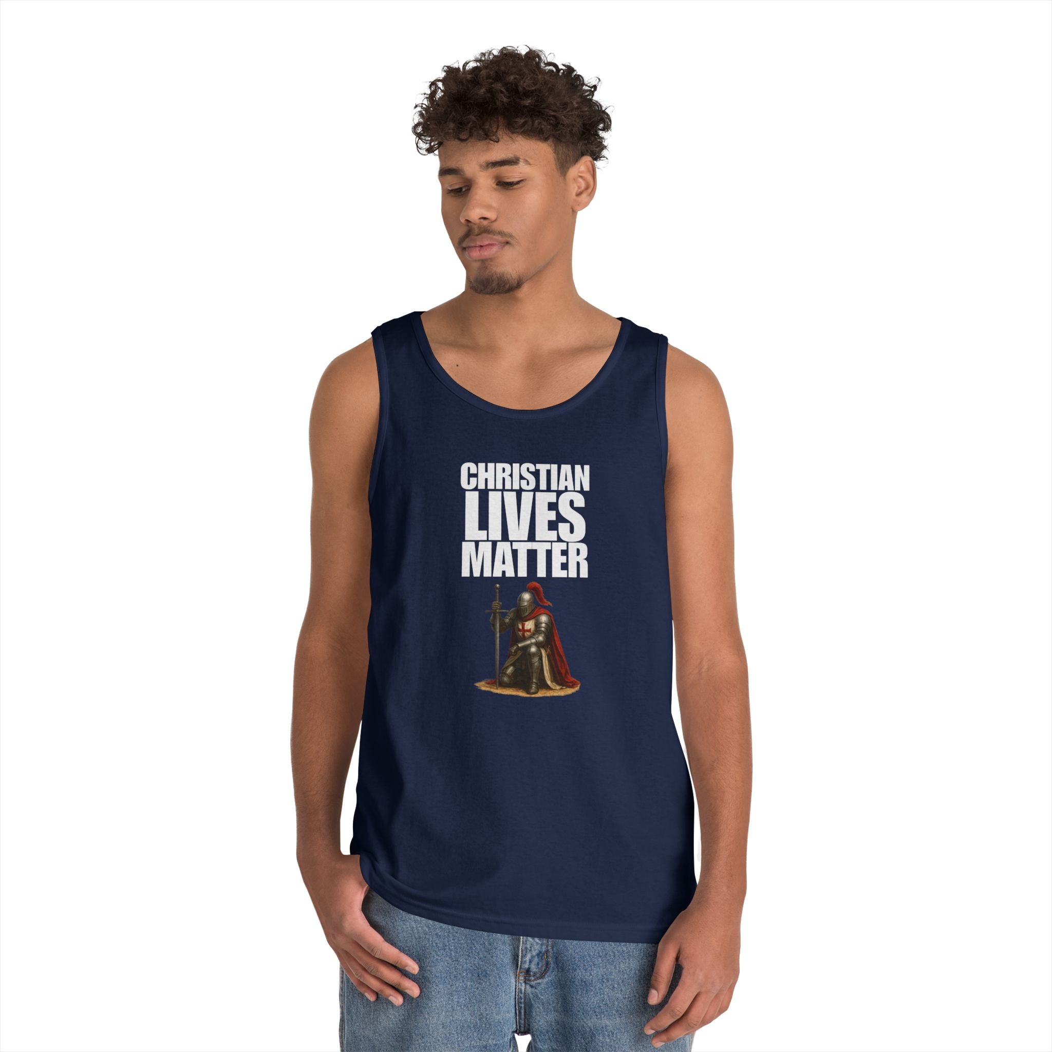 Christian Lives Matter Crusader Tank Top