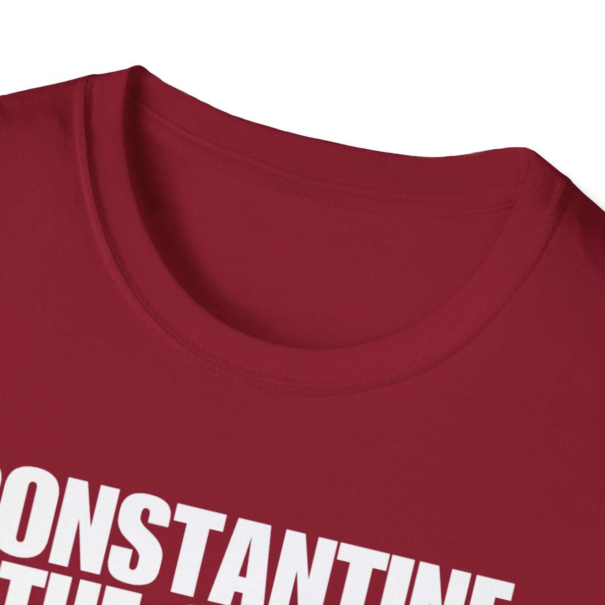 Constantine the Great Alt Design Softstyle Cotton Shirt T-Shirt
