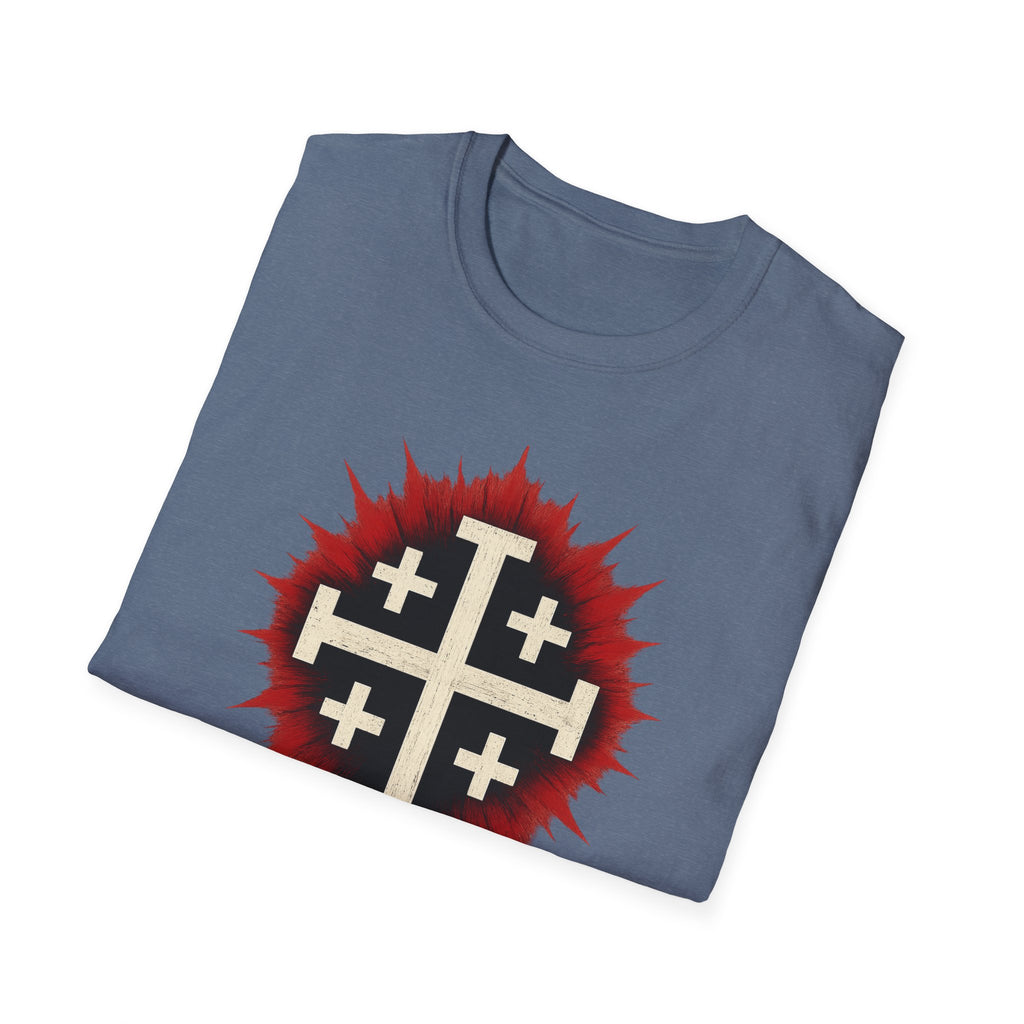 Bold Graphic Cross T-Shirt