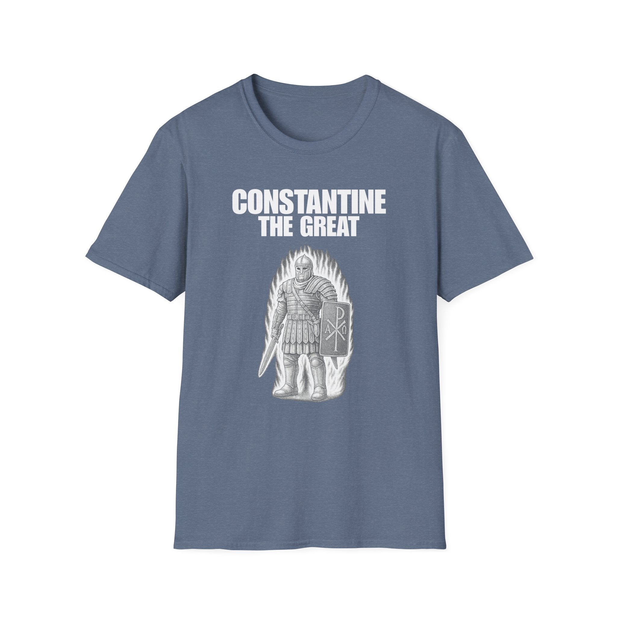 Constantine the Great White Design Unisex Softstyle T-Shirt