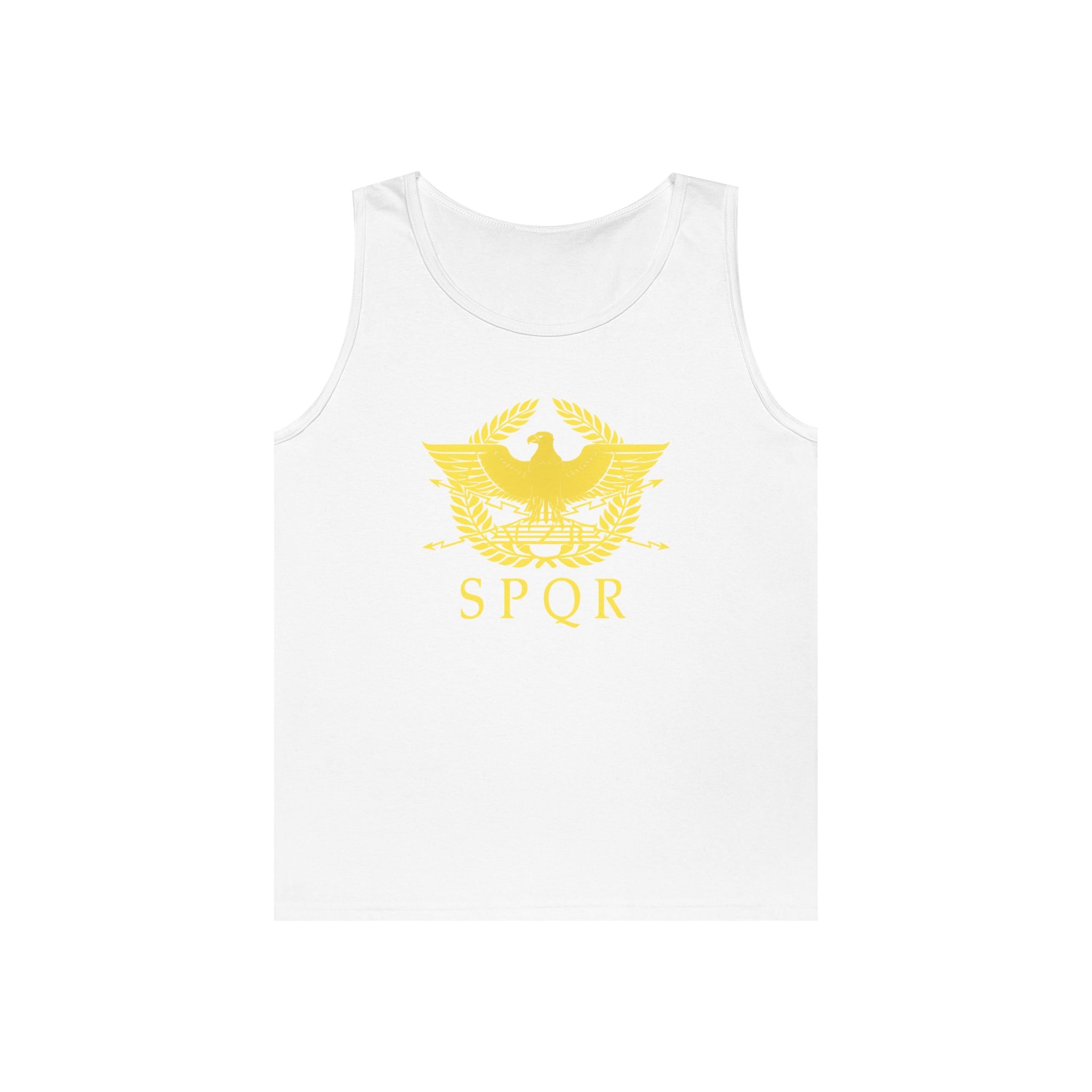 Roman Eagle SPQR Unisex Heavy Cotton Tank Top