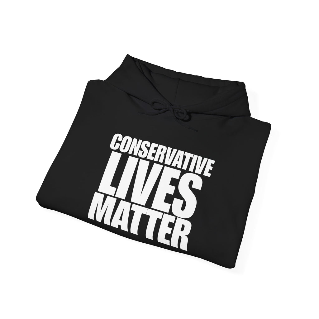 Conservative Lives Matter Pull Over Hoodie Sweatshirt