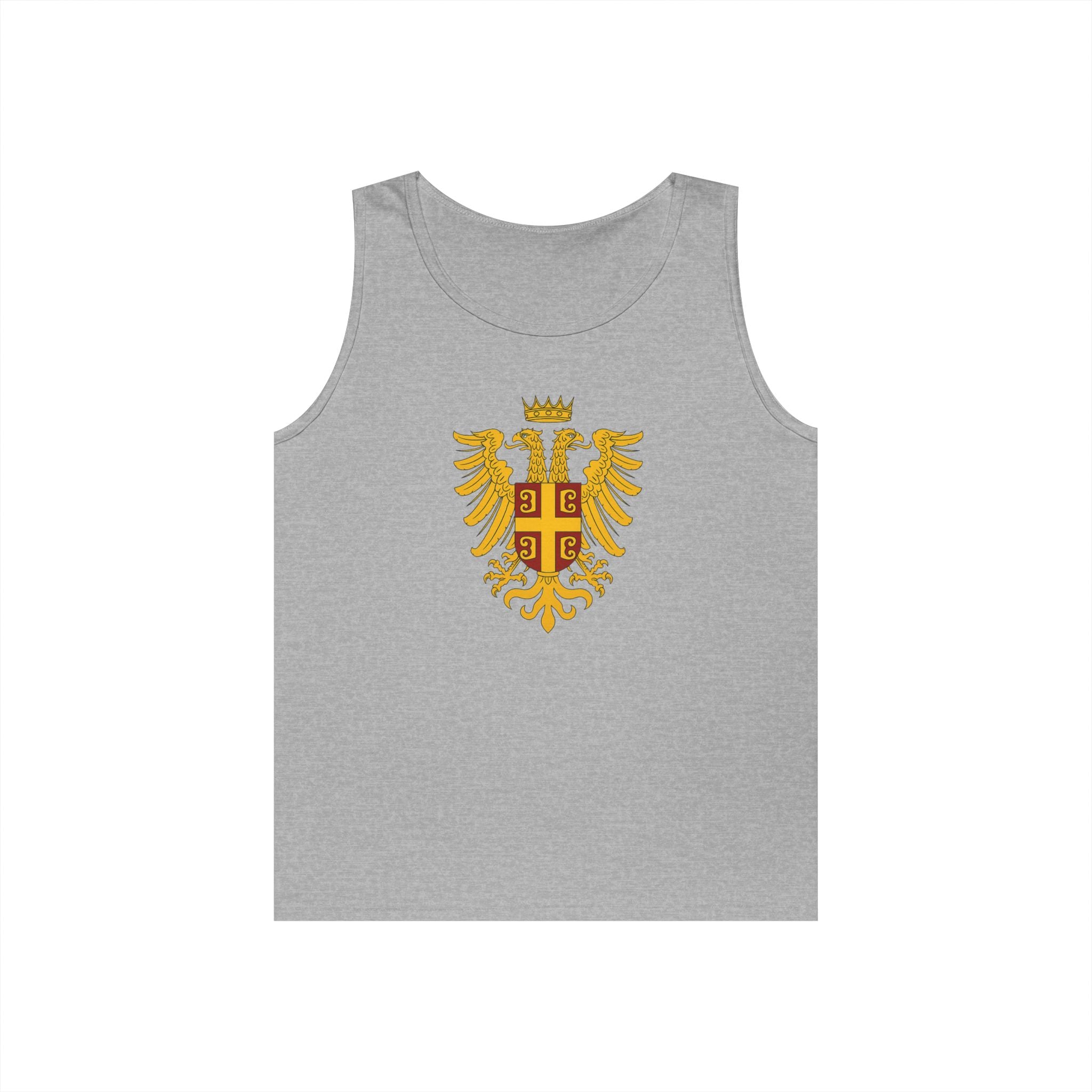 Byzantine Eagle Royal Crest Unisex Heavy Cotton Tank Top