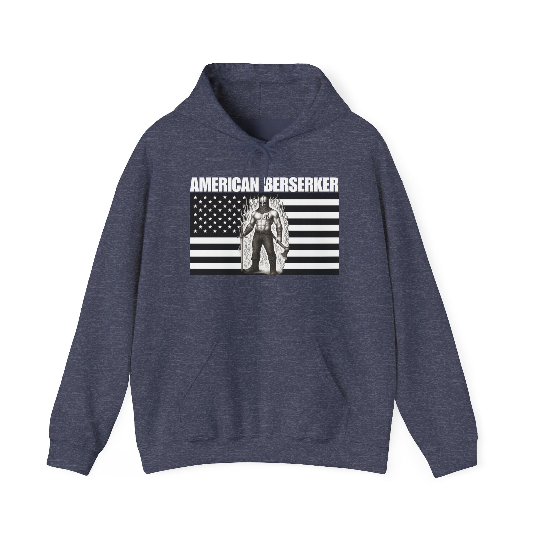 American Berserker Pull Over Hoodie Sweatshirt