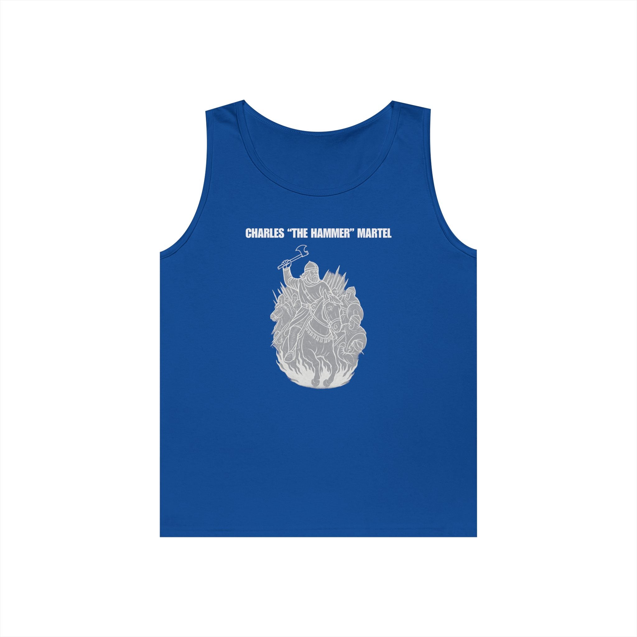 Charles "The Hammer" Martel Heavy Cotton Tank Top