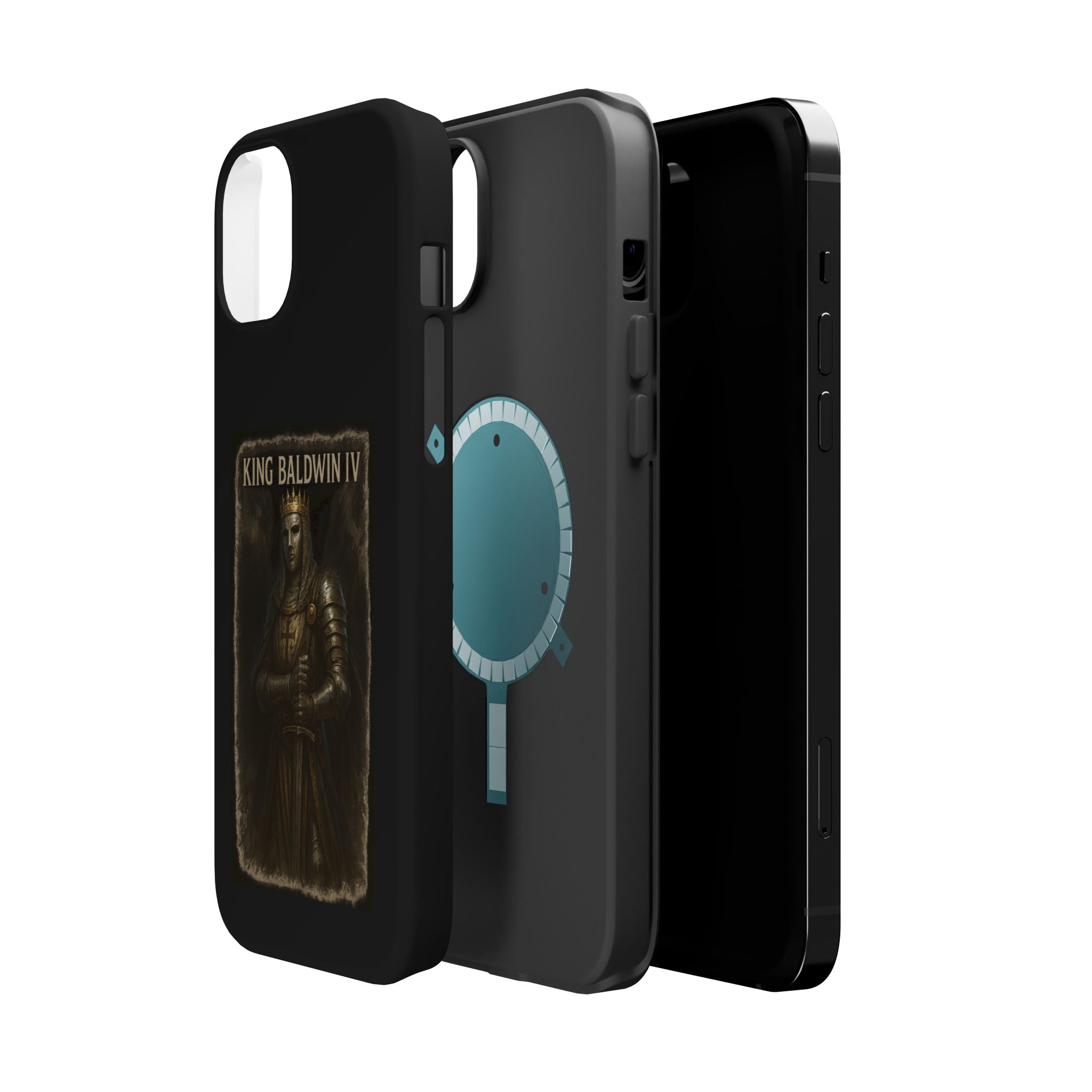 King Baldwin IV Impact-Resistant Magnetic Phone Case