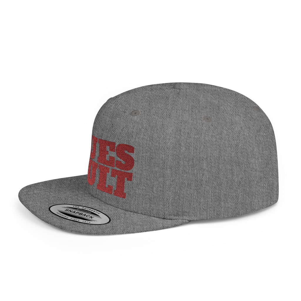 Dues Vult Flat Bill Snapback Hat
