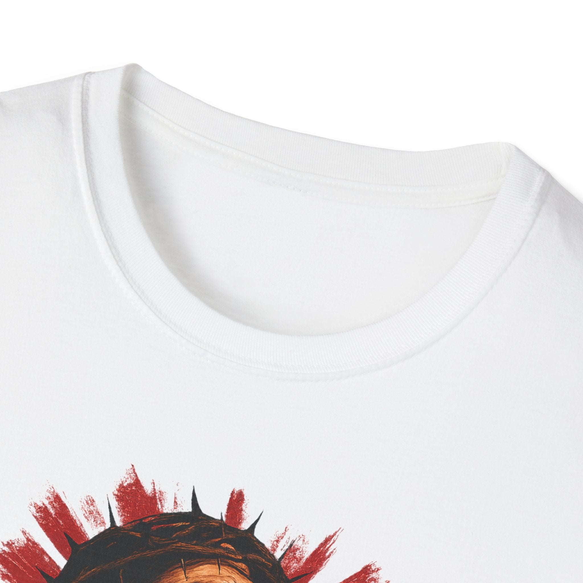 Christ is King Unisex Softstyle T-Shirt Alt Design