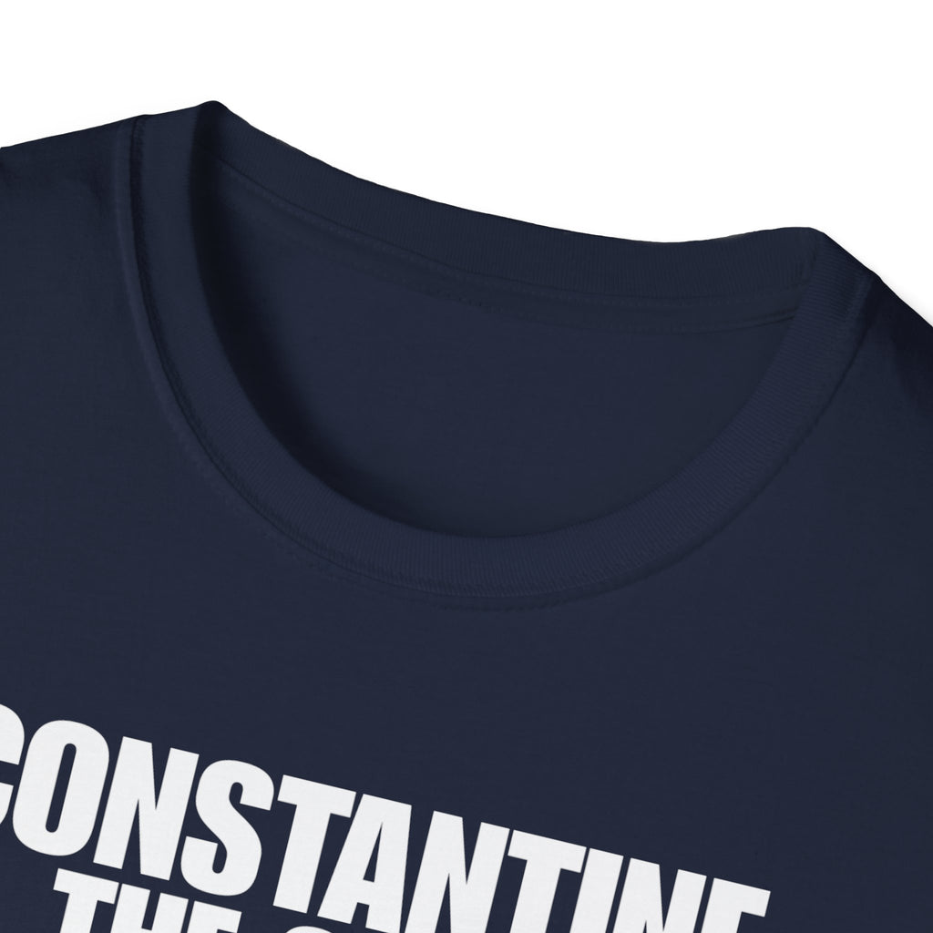 Constantine the Great White Design Unisex Softstyle T-Shirt
