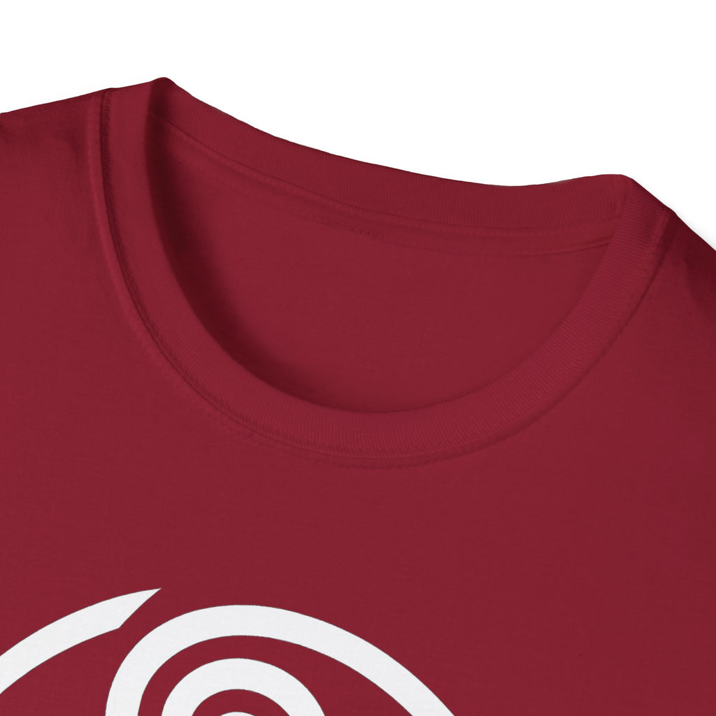 Celtic Spiral Triskele Symbol Alt Design White Unisex Tank Top