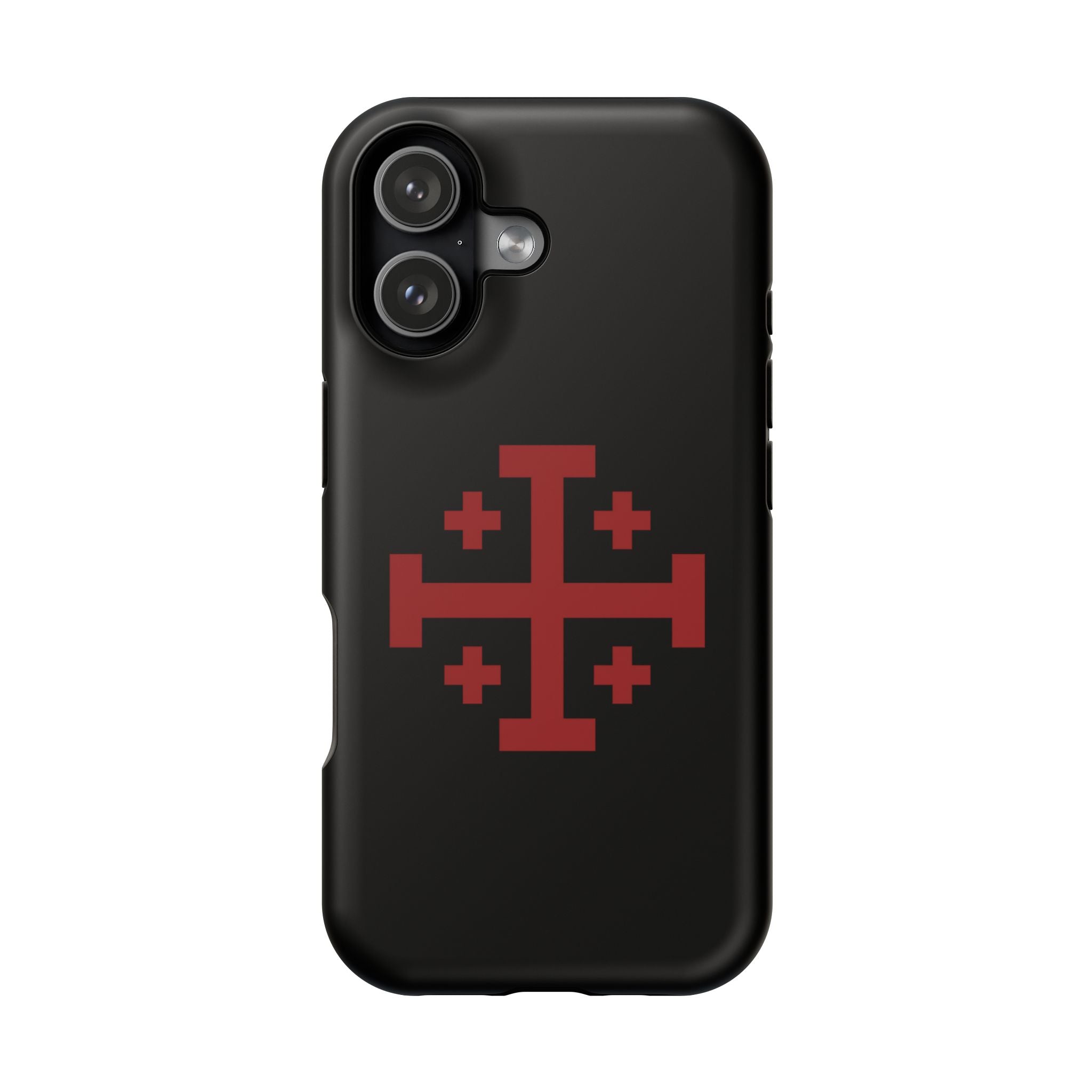 Cross Of Jerusalem Red Design Magnetic Impact-Resistant Cases