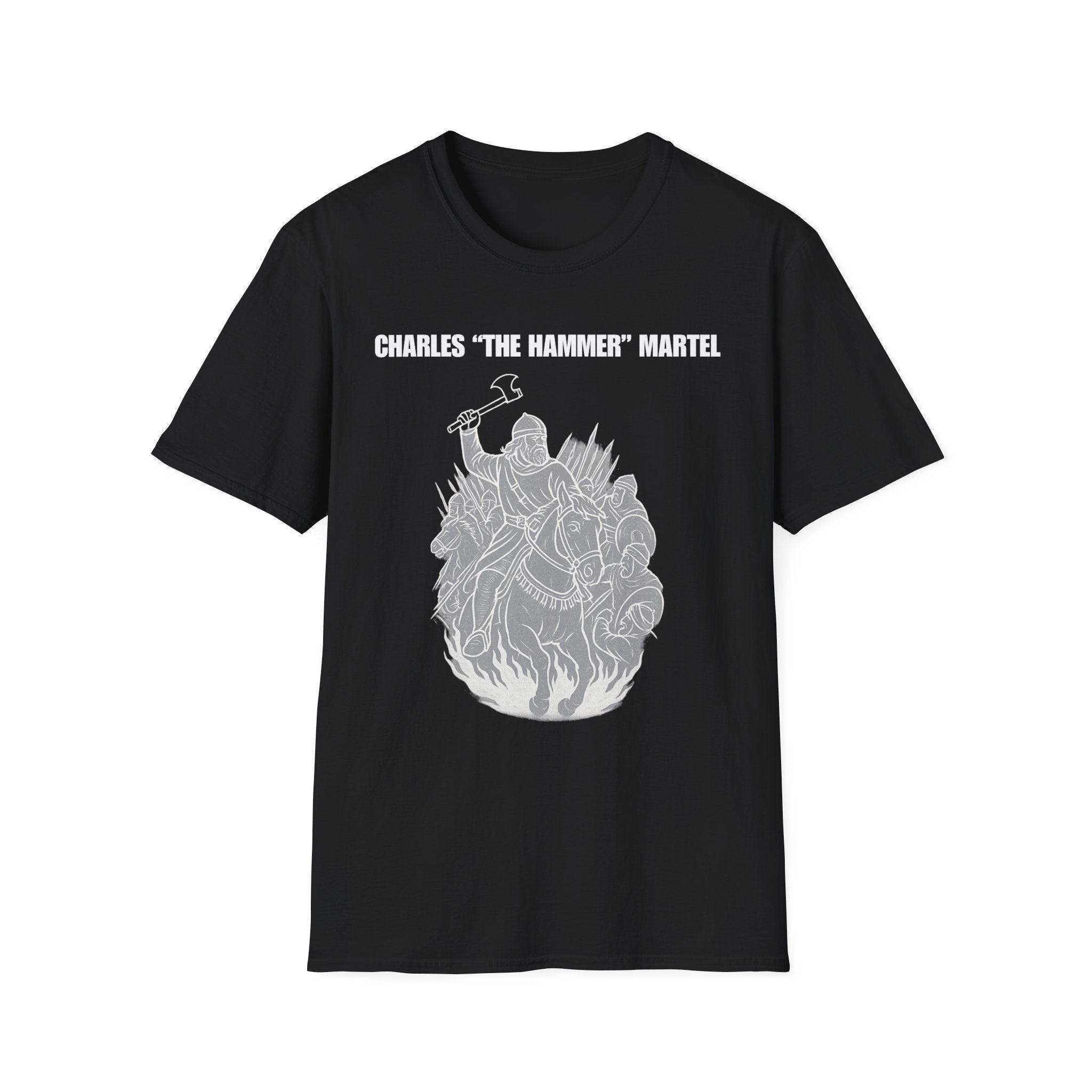 Charles "The Hammer" Martel Softstyle Cotton T-Shirt