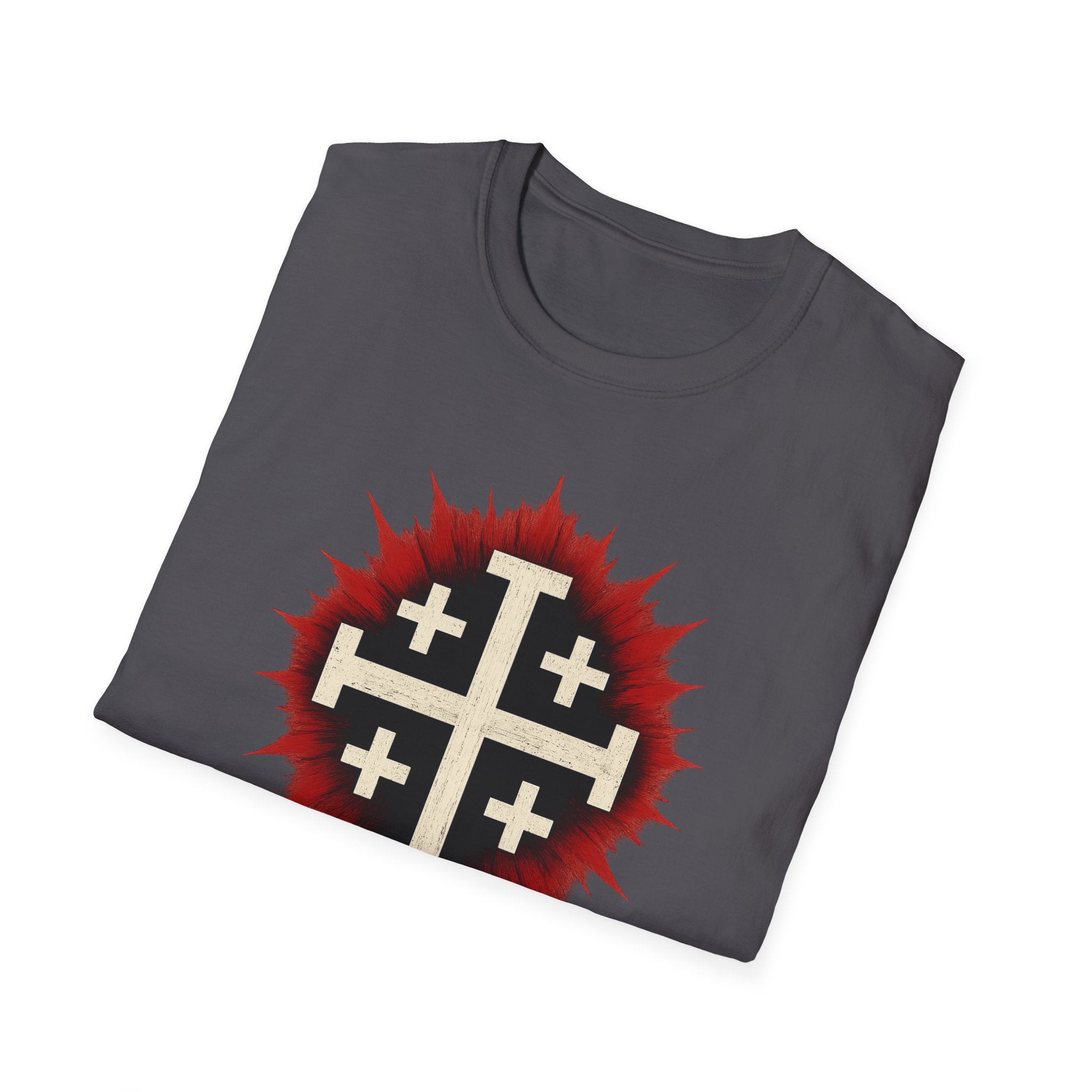 Bold Graphic Cross T-Shirt