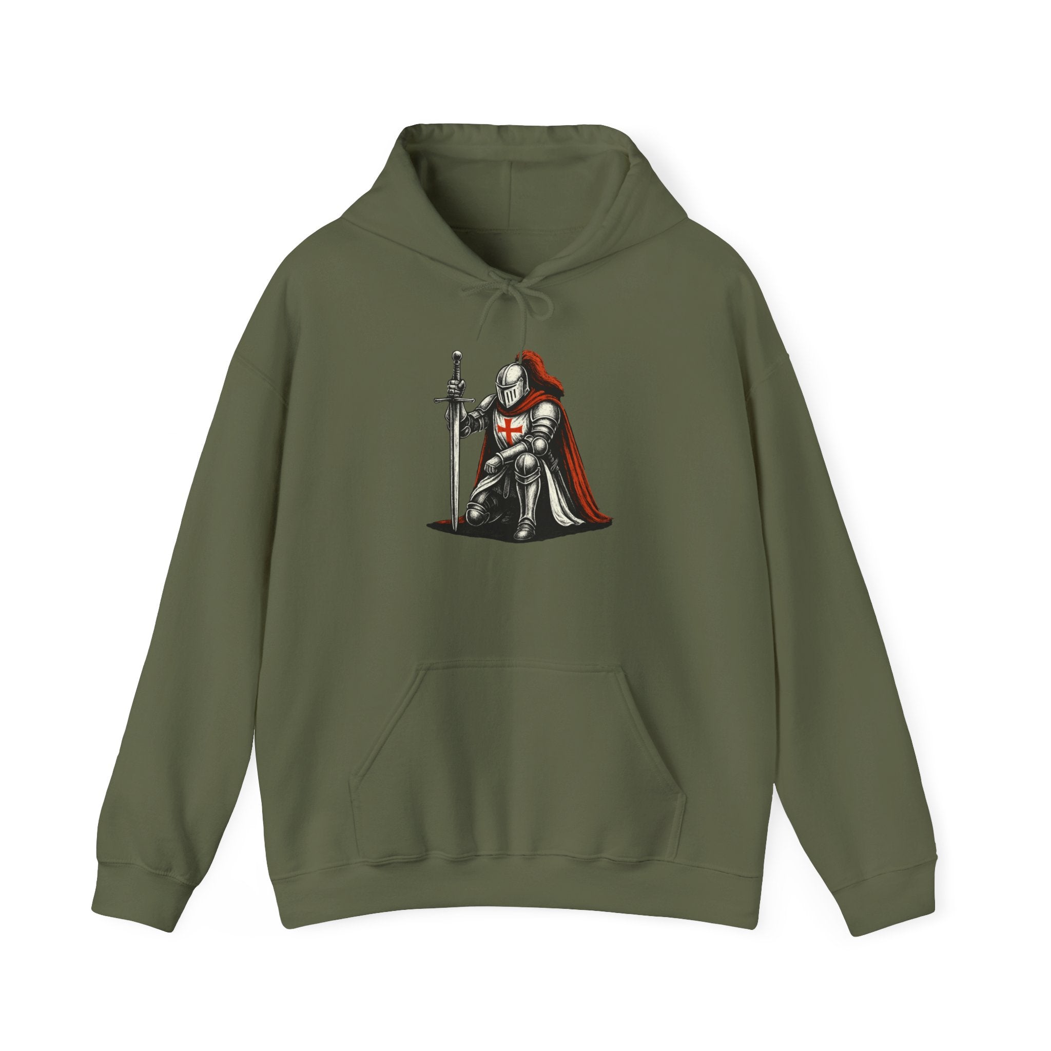 Crusader Graphic Only Heavy Blend™ Hoodie Sweatshirt