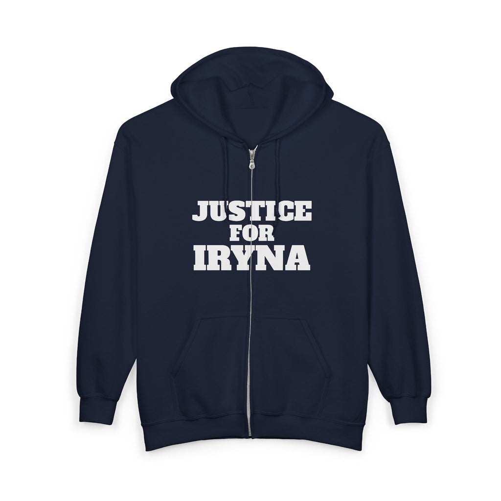 Justice for Iryna Hoodie, Justice for Iryna Full Zip Sweatshirt