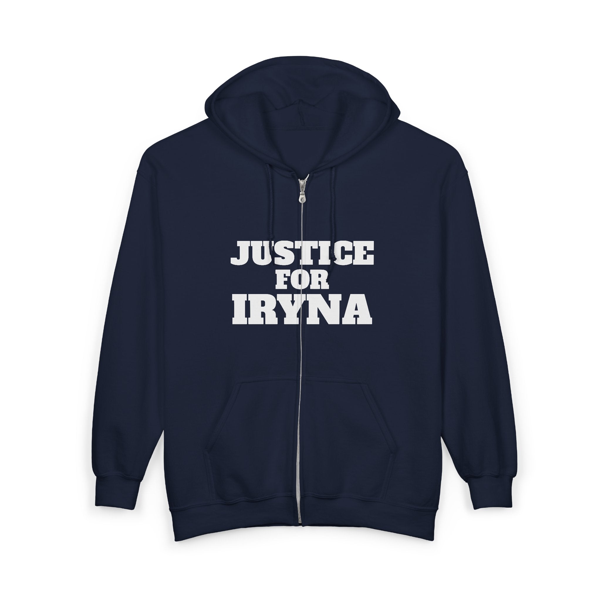 Justice for Iryna Hoodie, Justice for Iryna Full Zip Sweatshirt