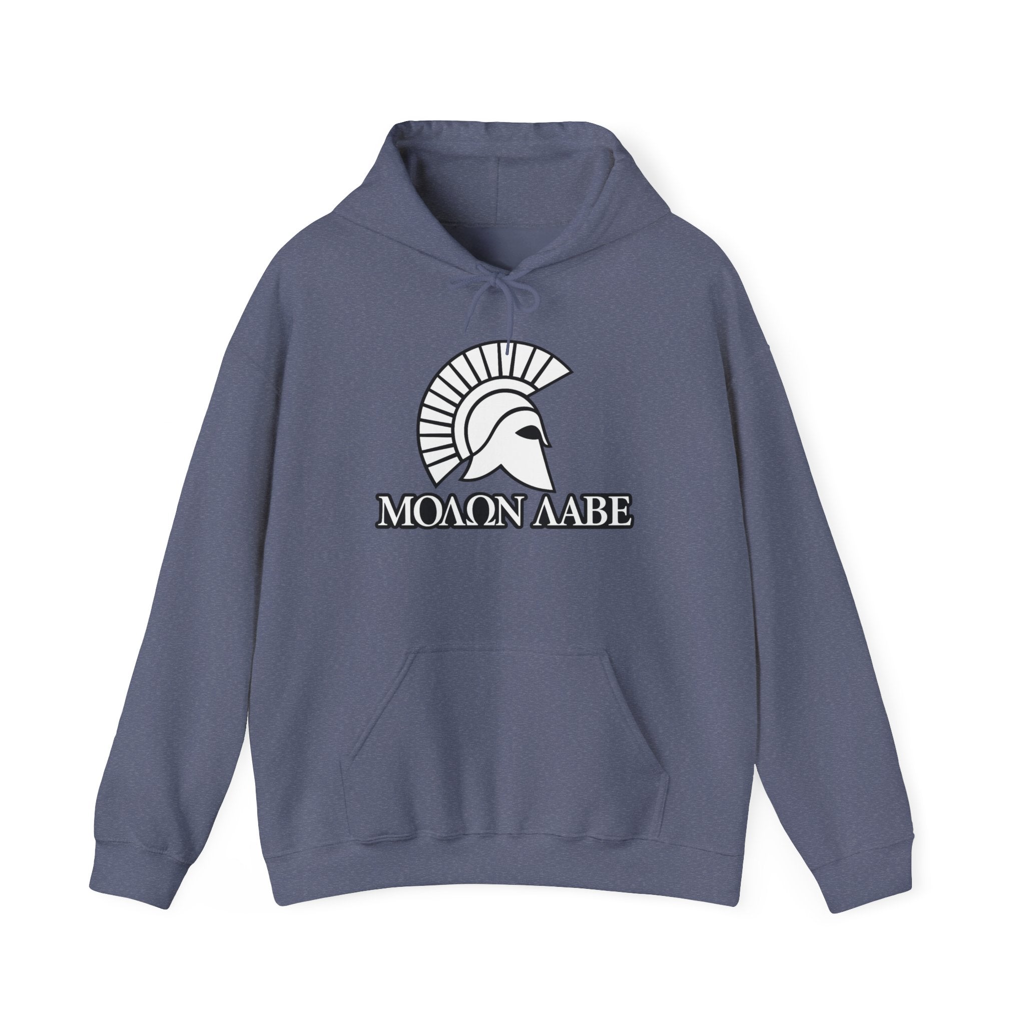 Molon Labe "Come and Take It!" in Greek Pull Over Hoodie Sweatshirt