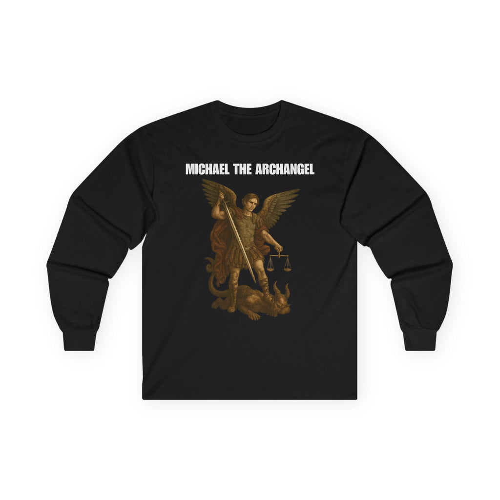 Michael the Archangel Graphic Long Sleeve Tee