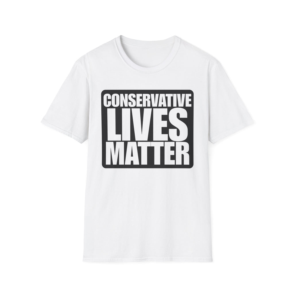 Conservative Lives Matter Alt Design Graphic Cotton T-Shirt