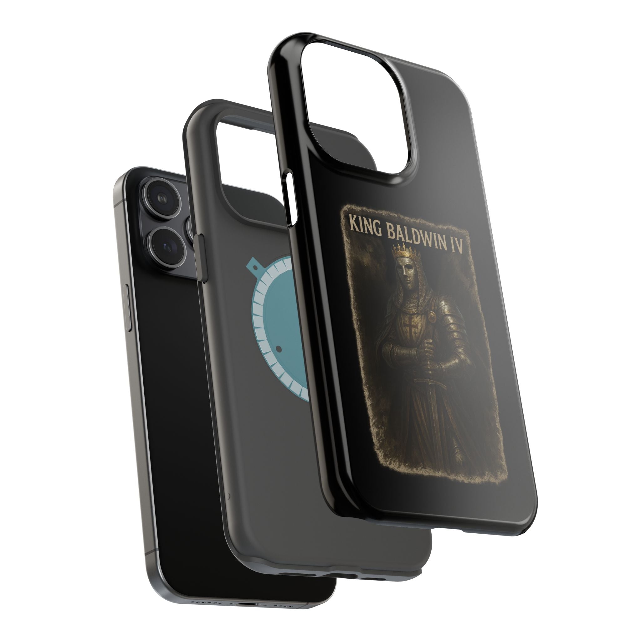 King Baldwin IV Impact-Resistant Magnetic Phone Case
