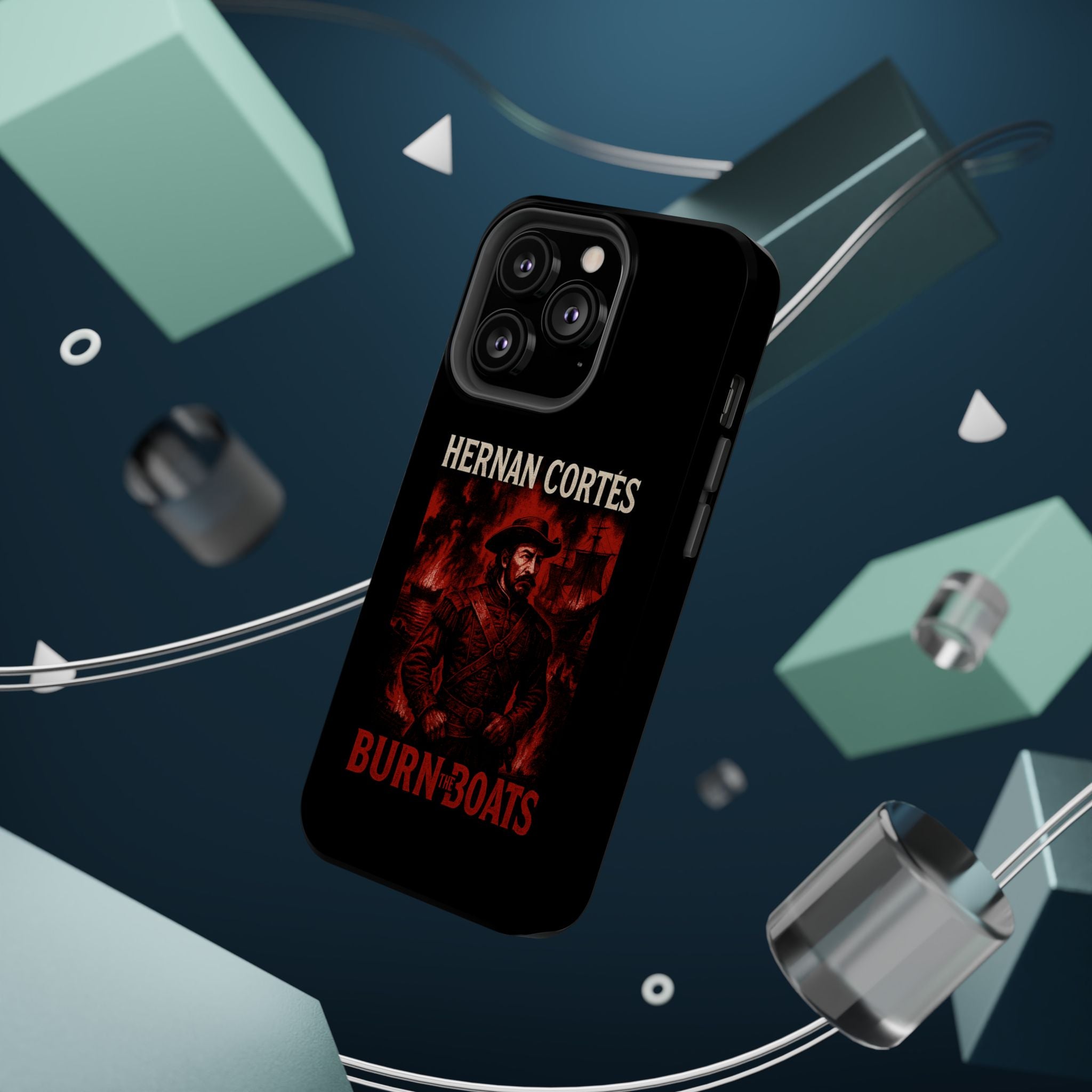 Hernan Cortes Impact-Resistant Magnetic Phone Case