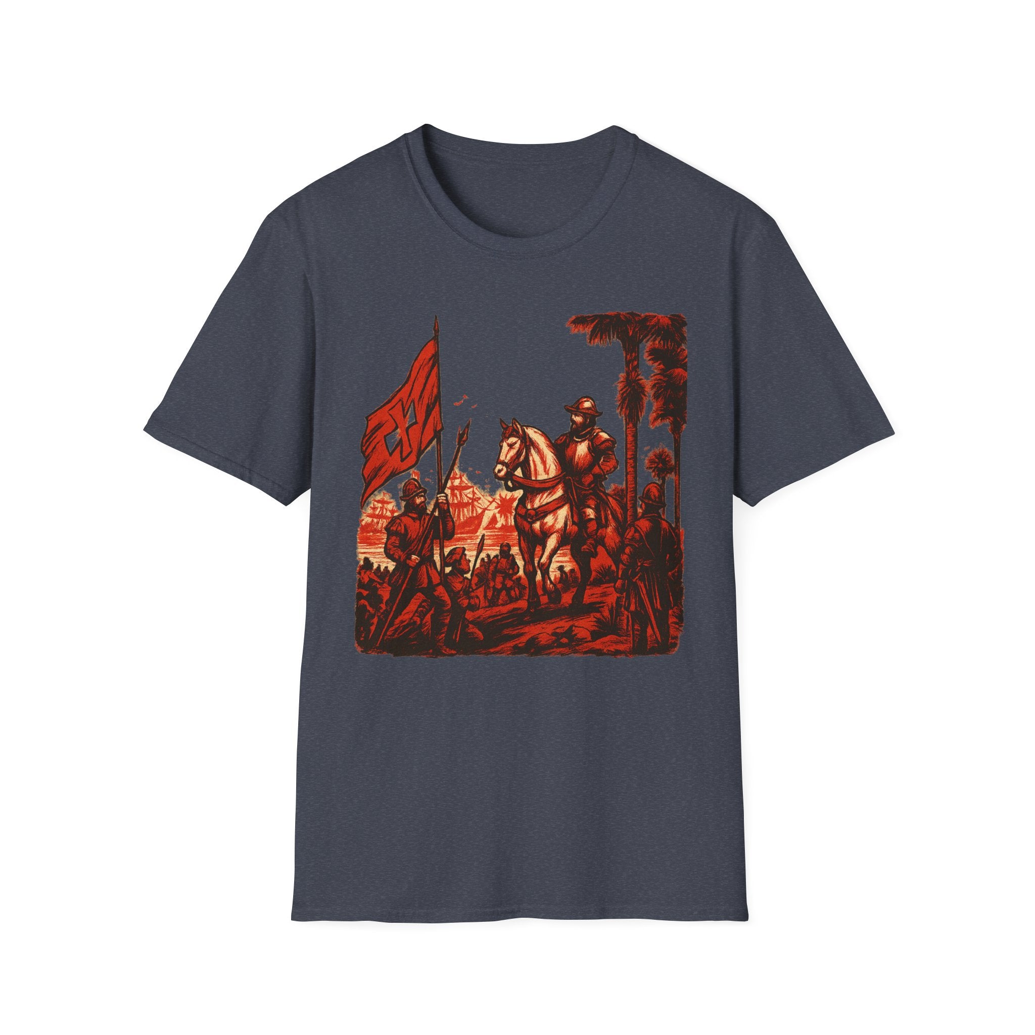 Vintage Conquistador Unisex Softstyle T-Shirt