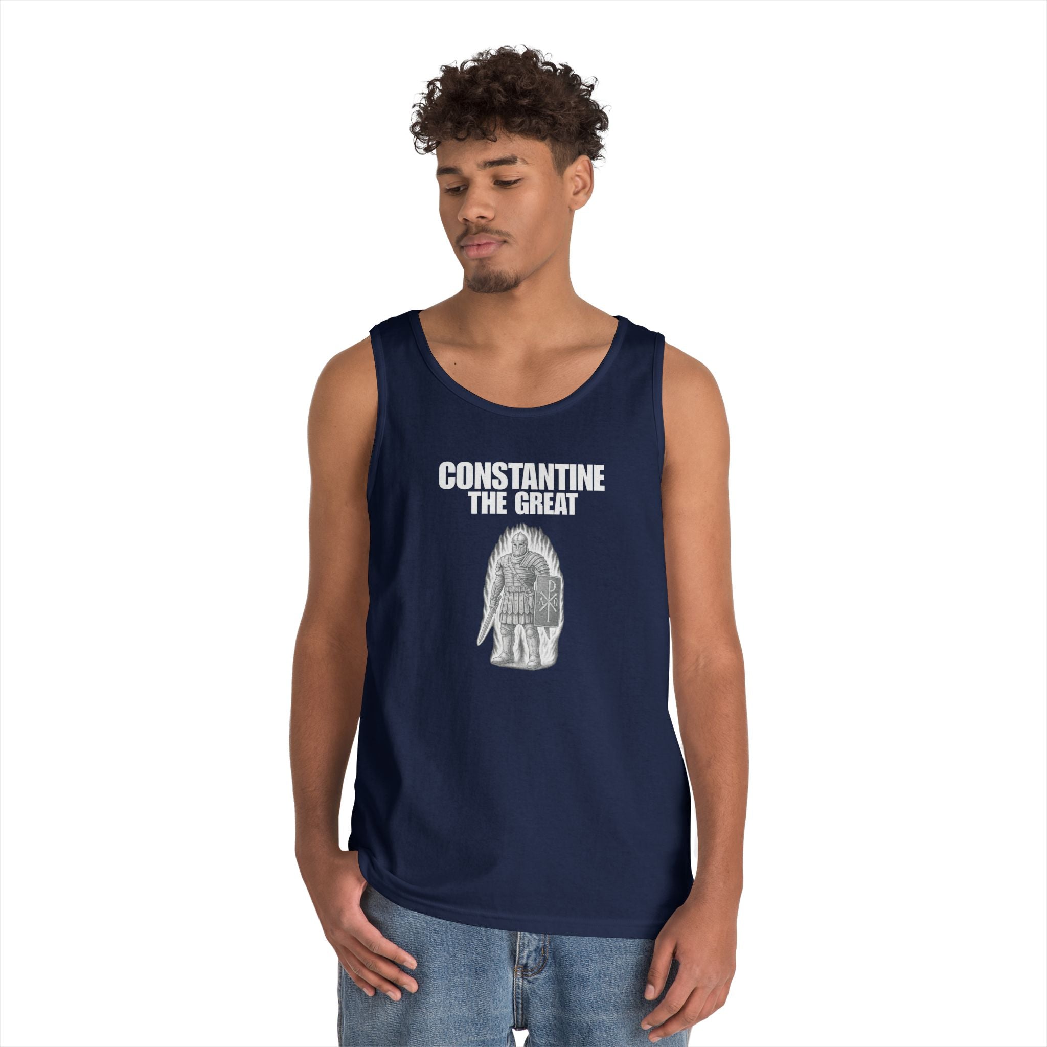 Constantine the Great Heavy Cotton Tank Top