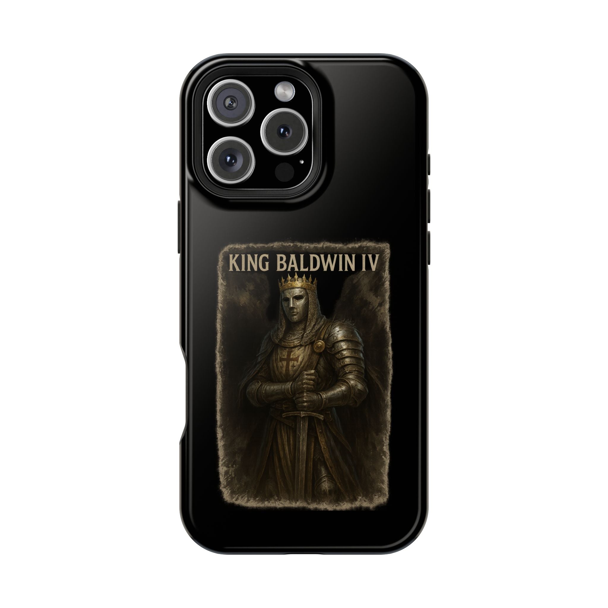 King Baldwin IV Impact-Resistant Magnetic Phone Case