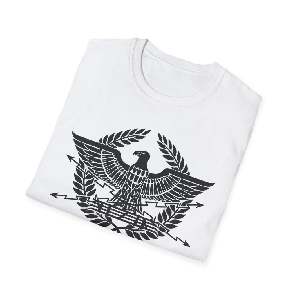 Roman Eagle SPQR Black Design Softstyle T-Shirt