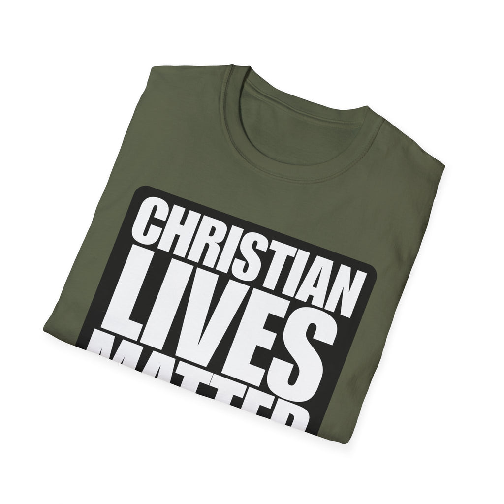 Christian Lives Matter Alt Design Heavy Cotton Shirt T-Shirt