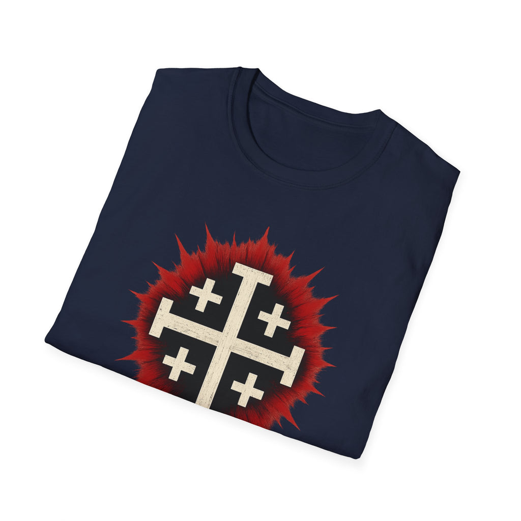 Bold Graphic Cross T-Shirt