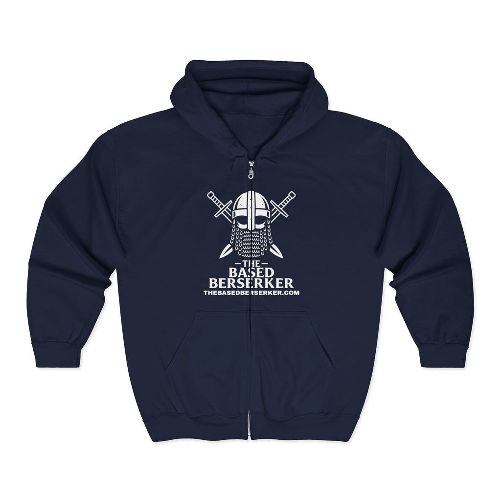 The Based Berserker Hoodie, The Based Berserker Zip-Up Sweatshirt