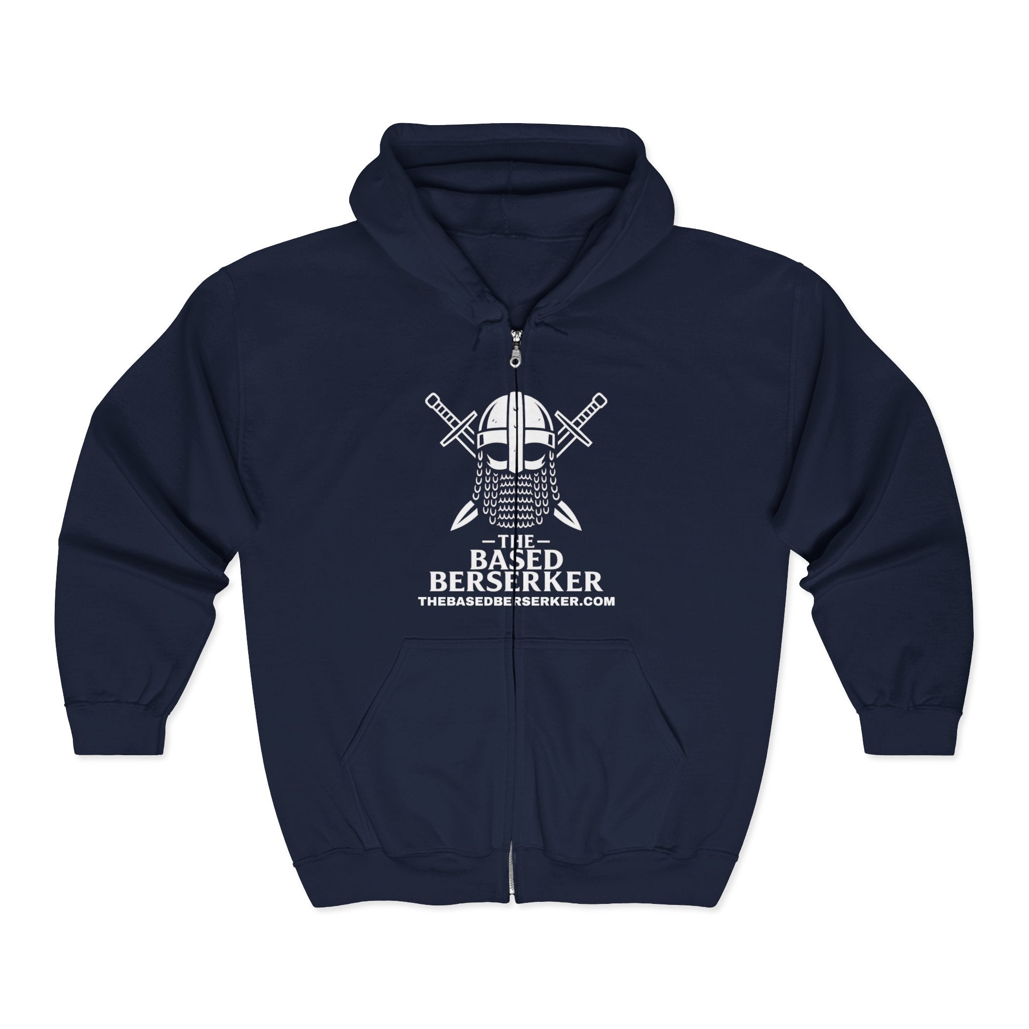 The Based Berserker Hoodie, The Based Berserker Zip-Up Sweatshirt