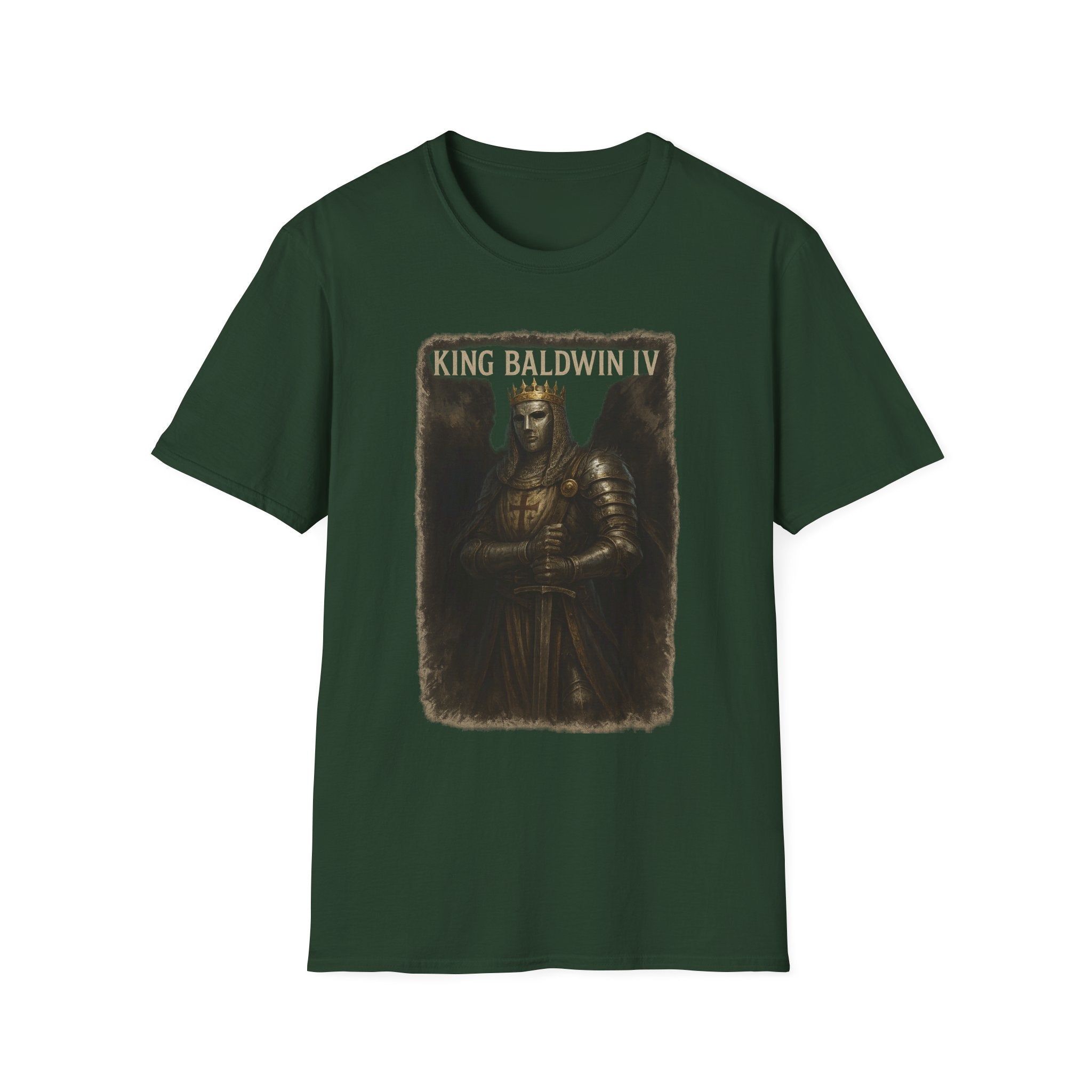 King Baldwin IV Graphic Unisex Softstyle T-Shirt
