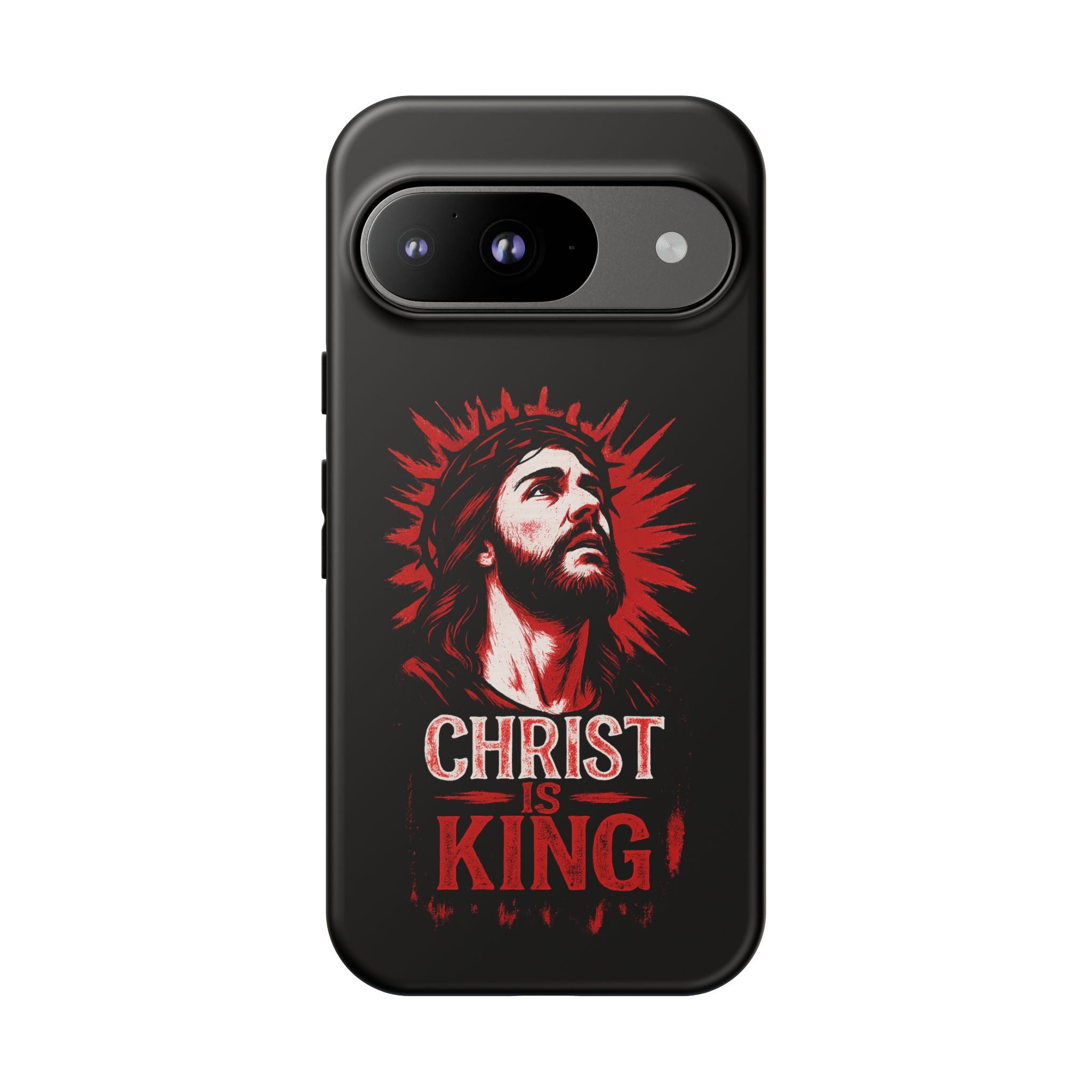 Christ is King Phone Case, Tough Phone Cover for Christian Faith
