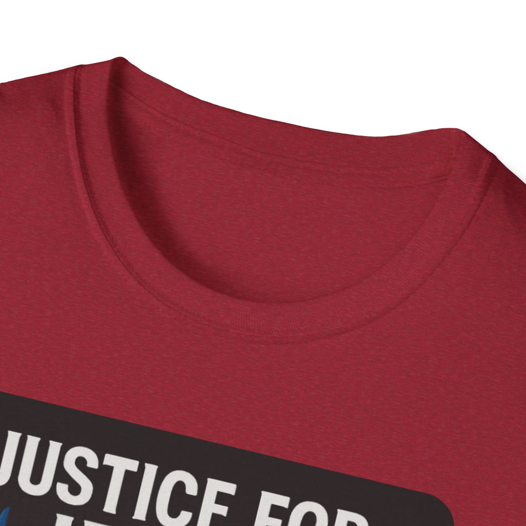 Justice for Iryna Unisex Softstyle T-Shirt, Protest T-Shirt, Statement Apparel