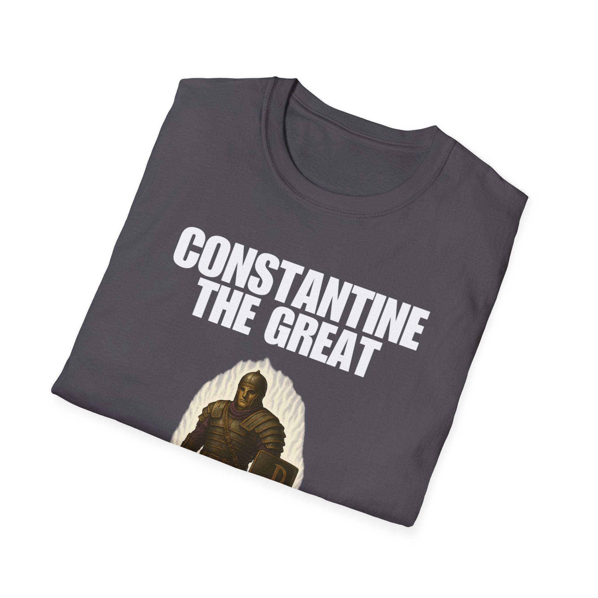 Constantine the Great Alt Design Softstyle Cotton Shirt T-Shirt