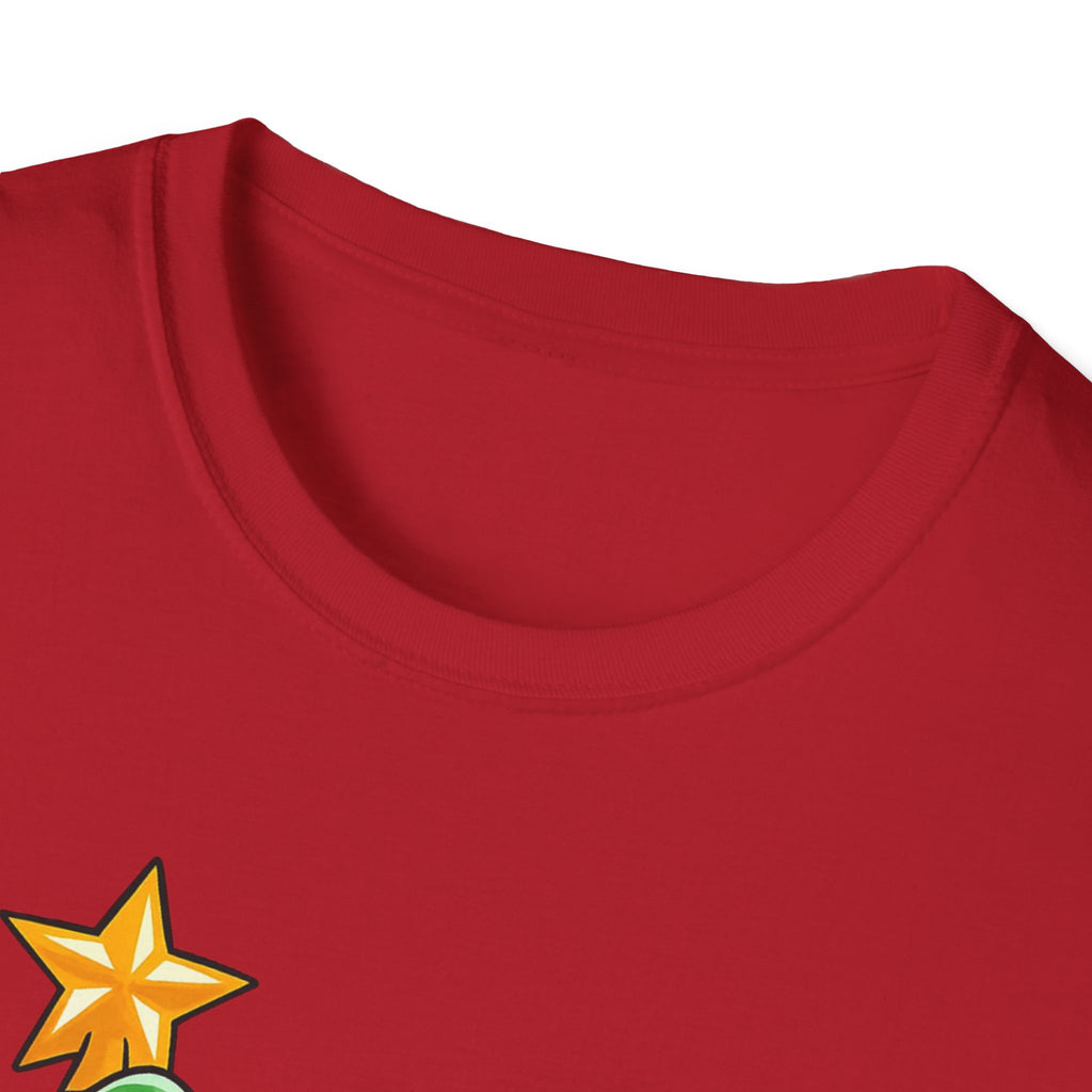 Christmas Tree Rex T-Shirt | Funny Dinosaur Holiday Tee | Festive Graphic Shirt