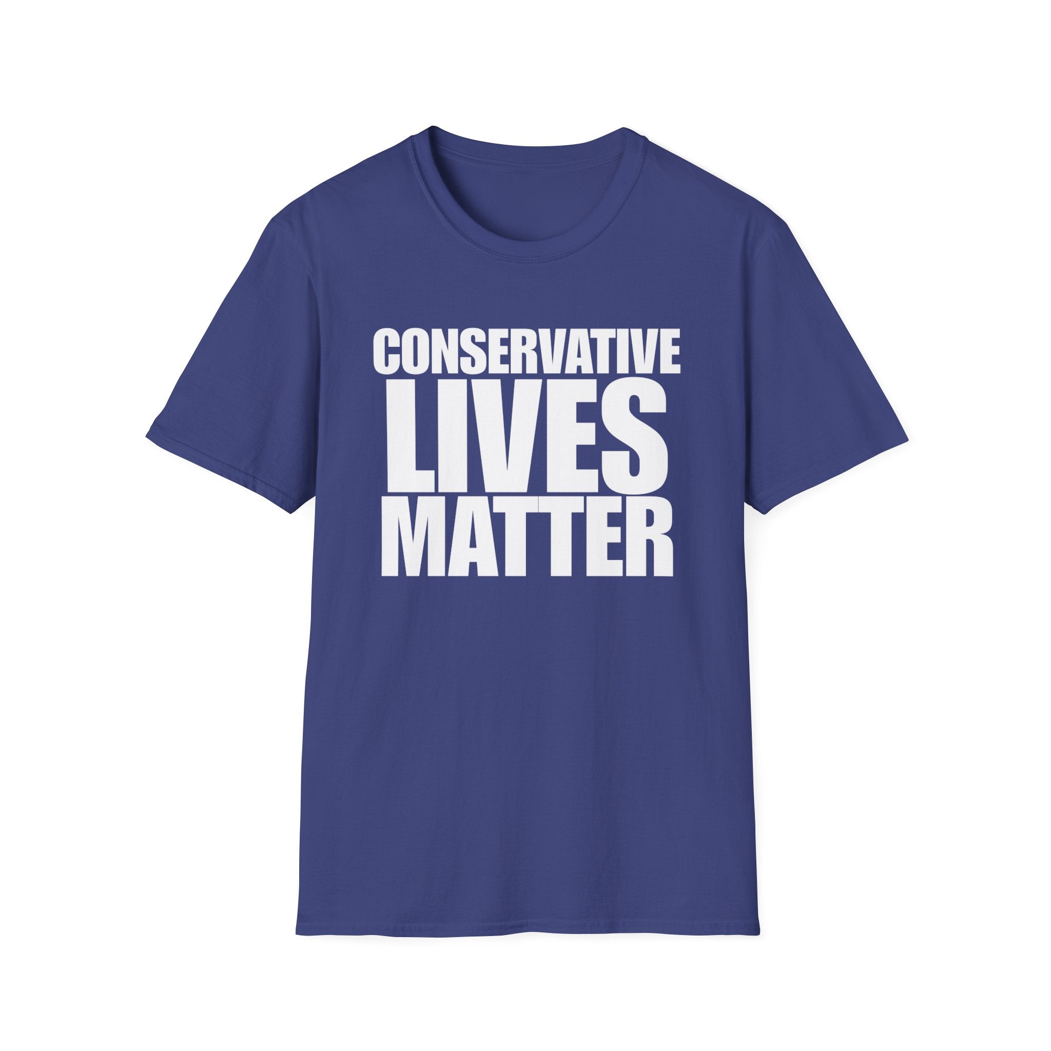 Conservative Lives Matter Graphic Cotton T-Shirt