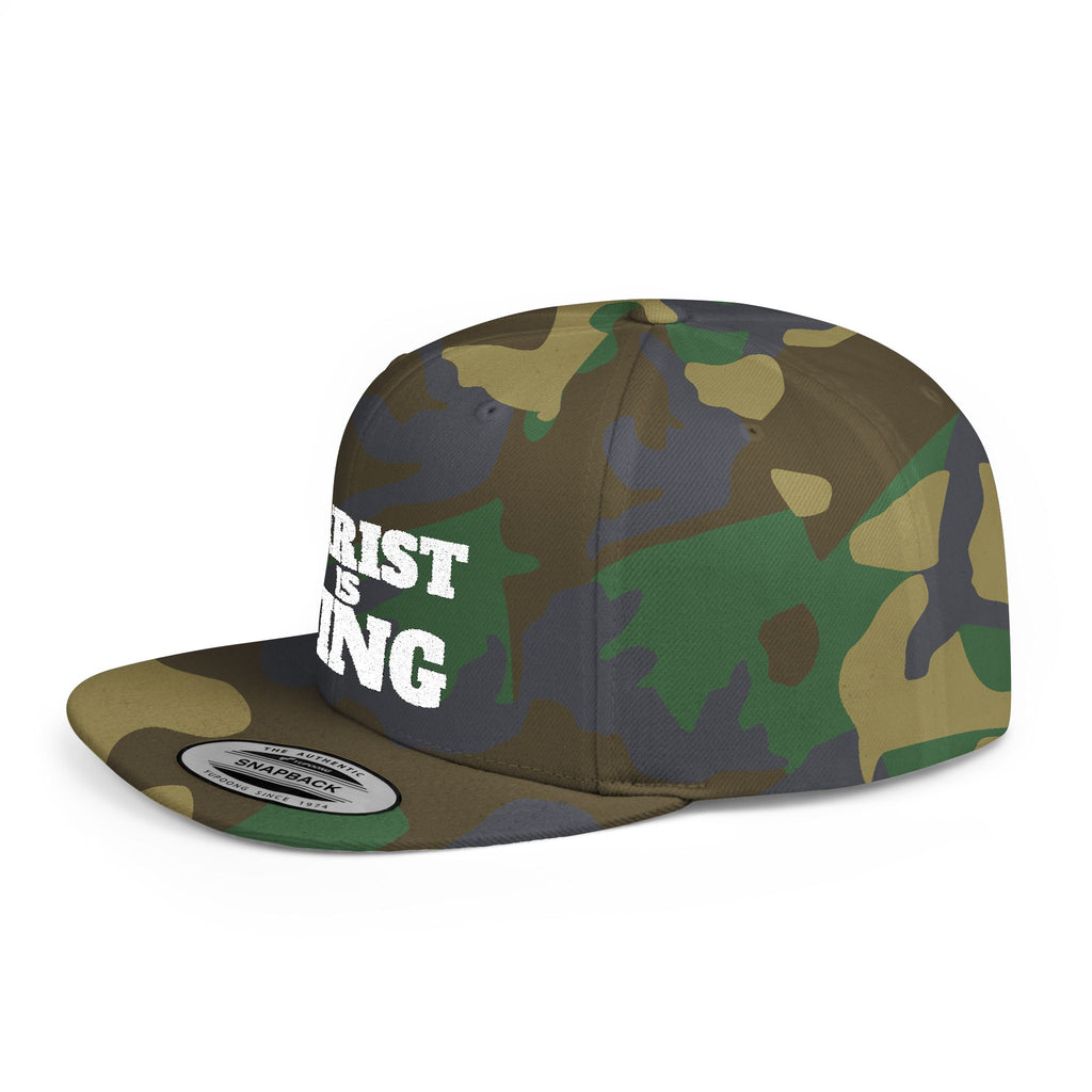 Christ is King Snapback Hat, Christ is King Flat Bill Cap