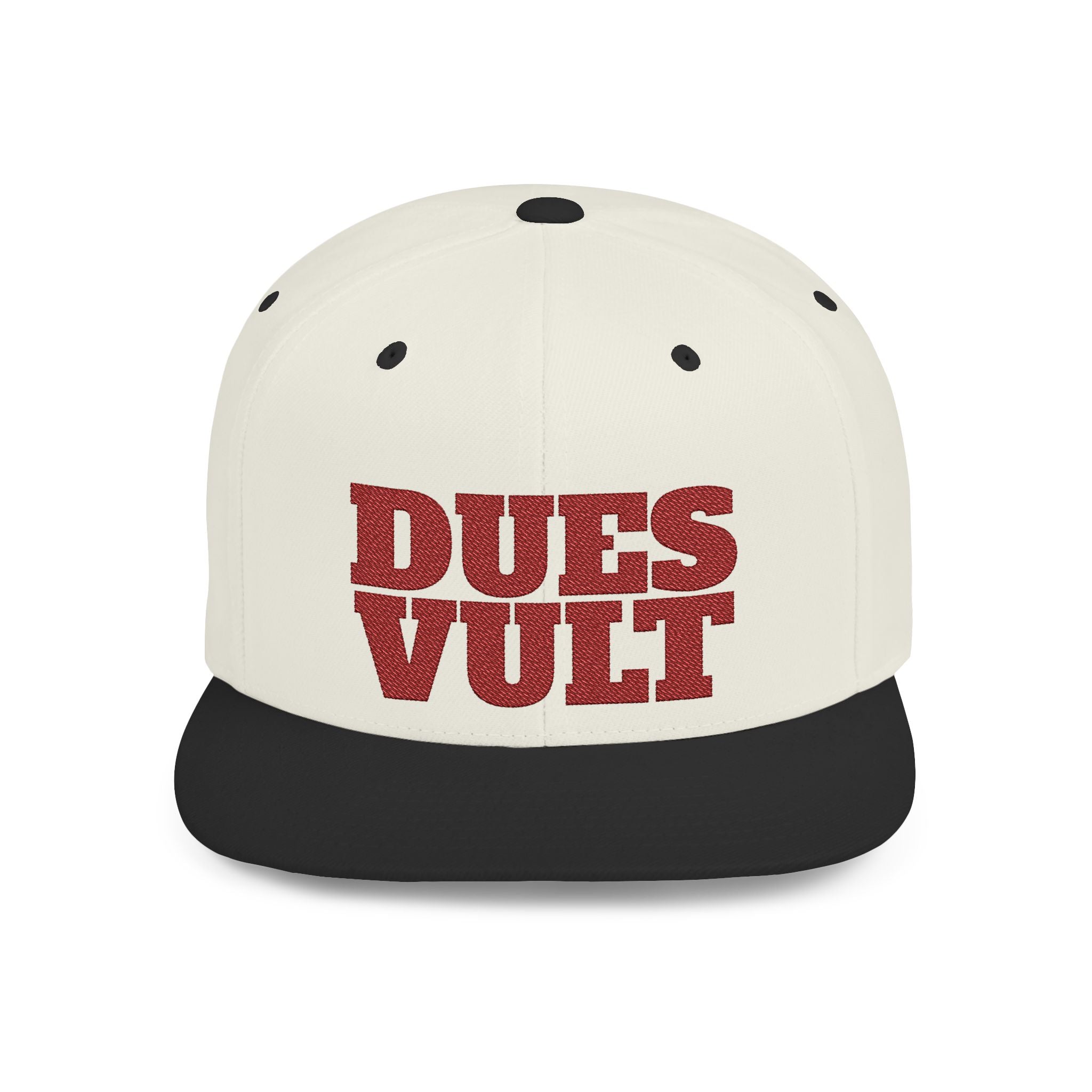 Dues Vult Flat Bill Snapback Hat