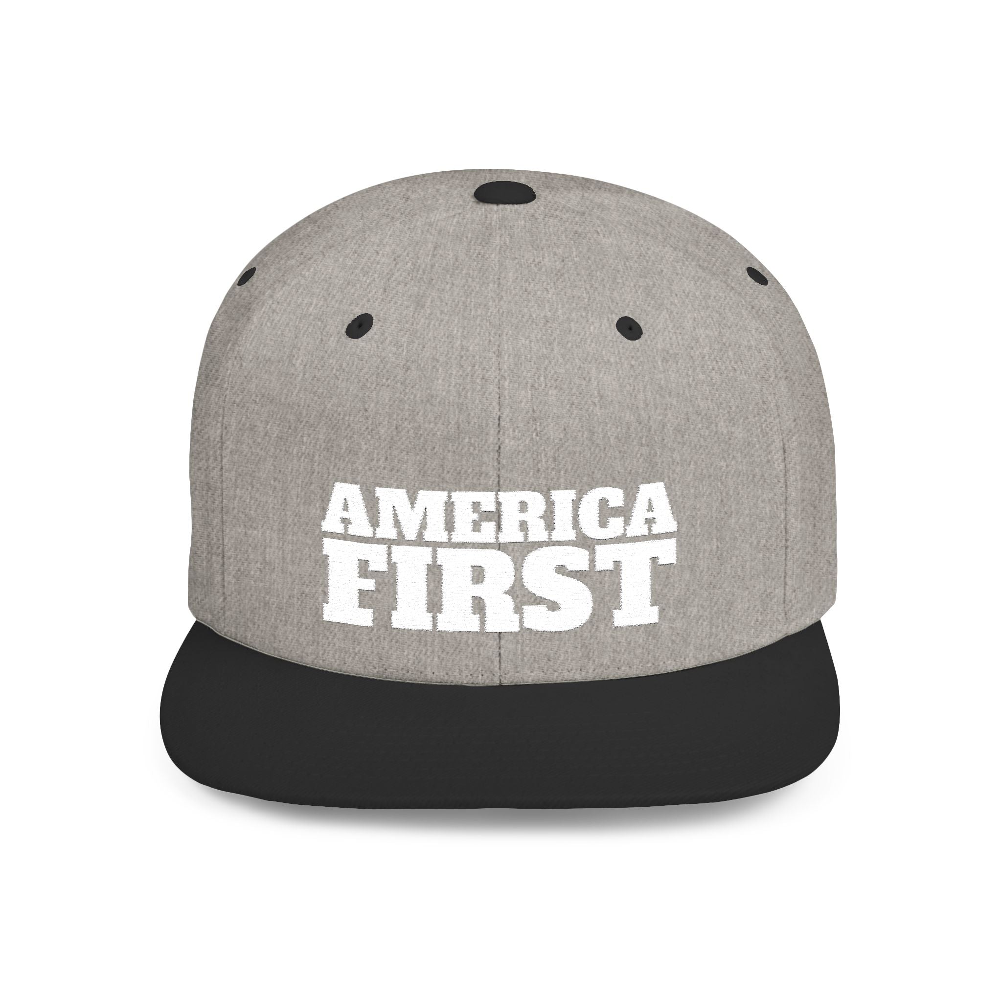 America First Snapback Cap, America First Adjustable Baseball Cap