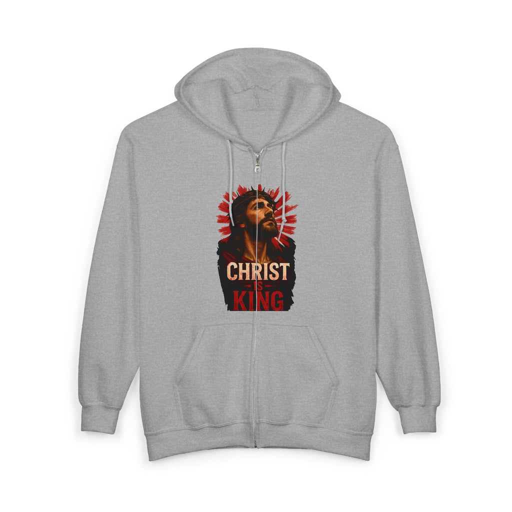 Christ is King Unisex Hooded Sweatshirt, Christ is King Hoodie