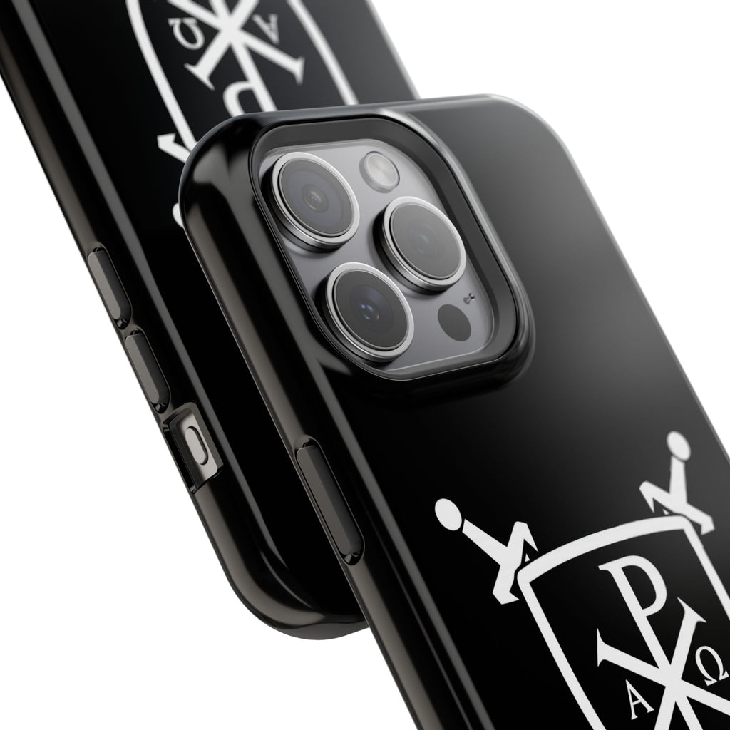 Swords and Shield Pi Chi Rho Graphic Design Magnetic Impact-Resistant Cases