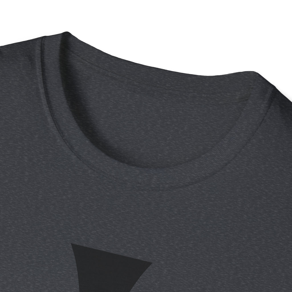 Teutonic Cross Black Design Softstyle Cotton T-Shirt